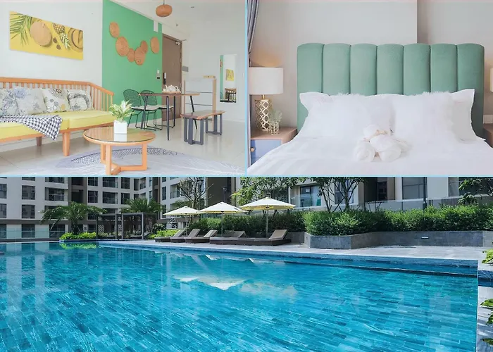 Blissful Apartment - Masteri Millennium - Free Infinity Pool
