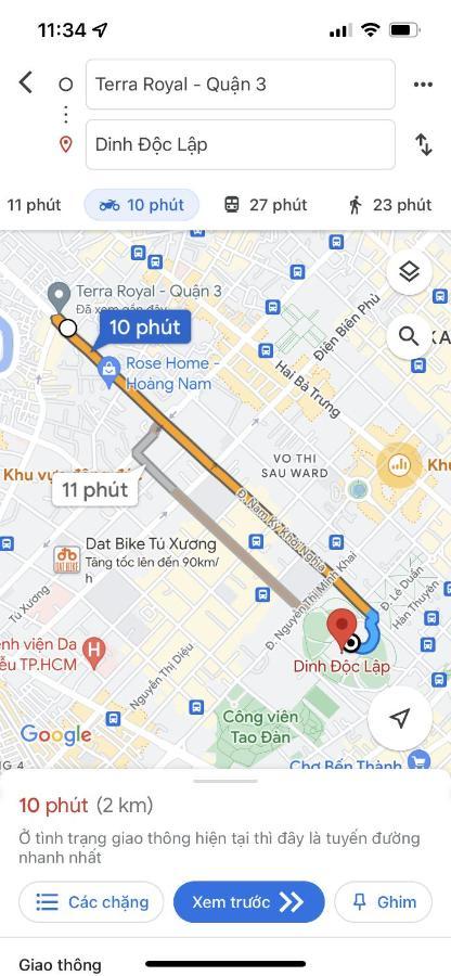 Ho Trung Tam Quan 3 Terra Royal Apartment *