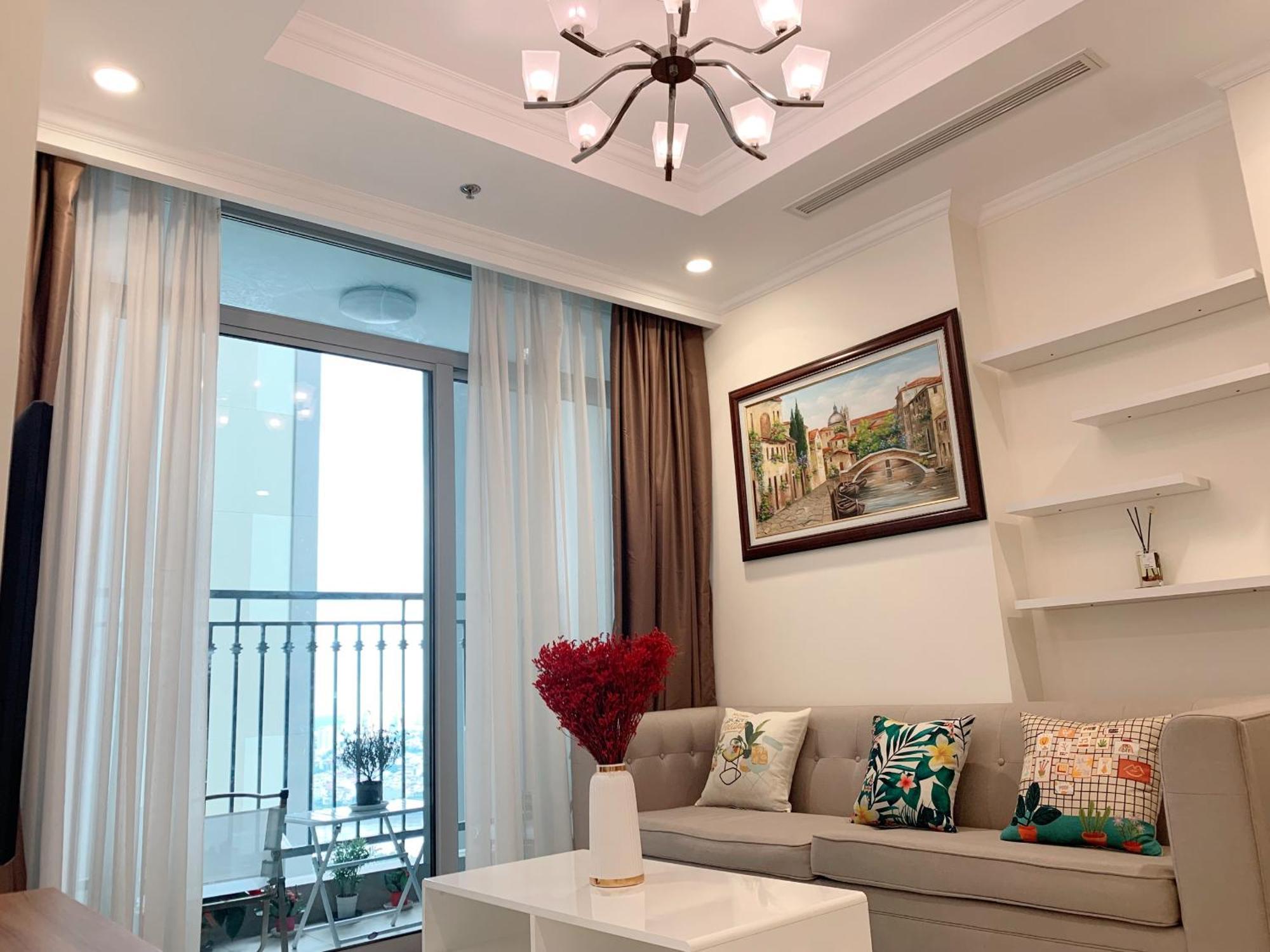 Fully Furnished 2br-privacy Balcony Opposite Landmark 81-gym & Swimming Pool * Ho Chi Minh City