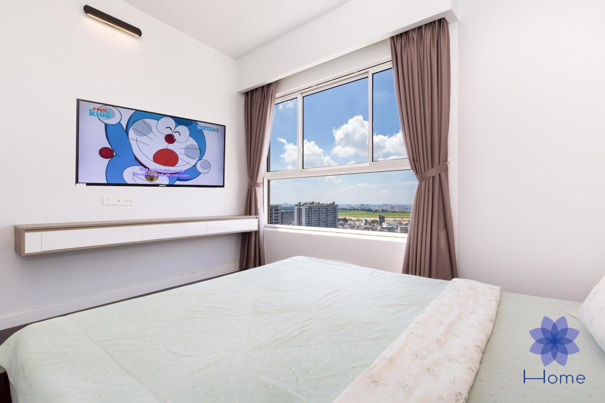 Ihome Furnished With Free Gym & Pool, Airport Pick-up Service Pangsapuri Bandar Ho Chi Minh