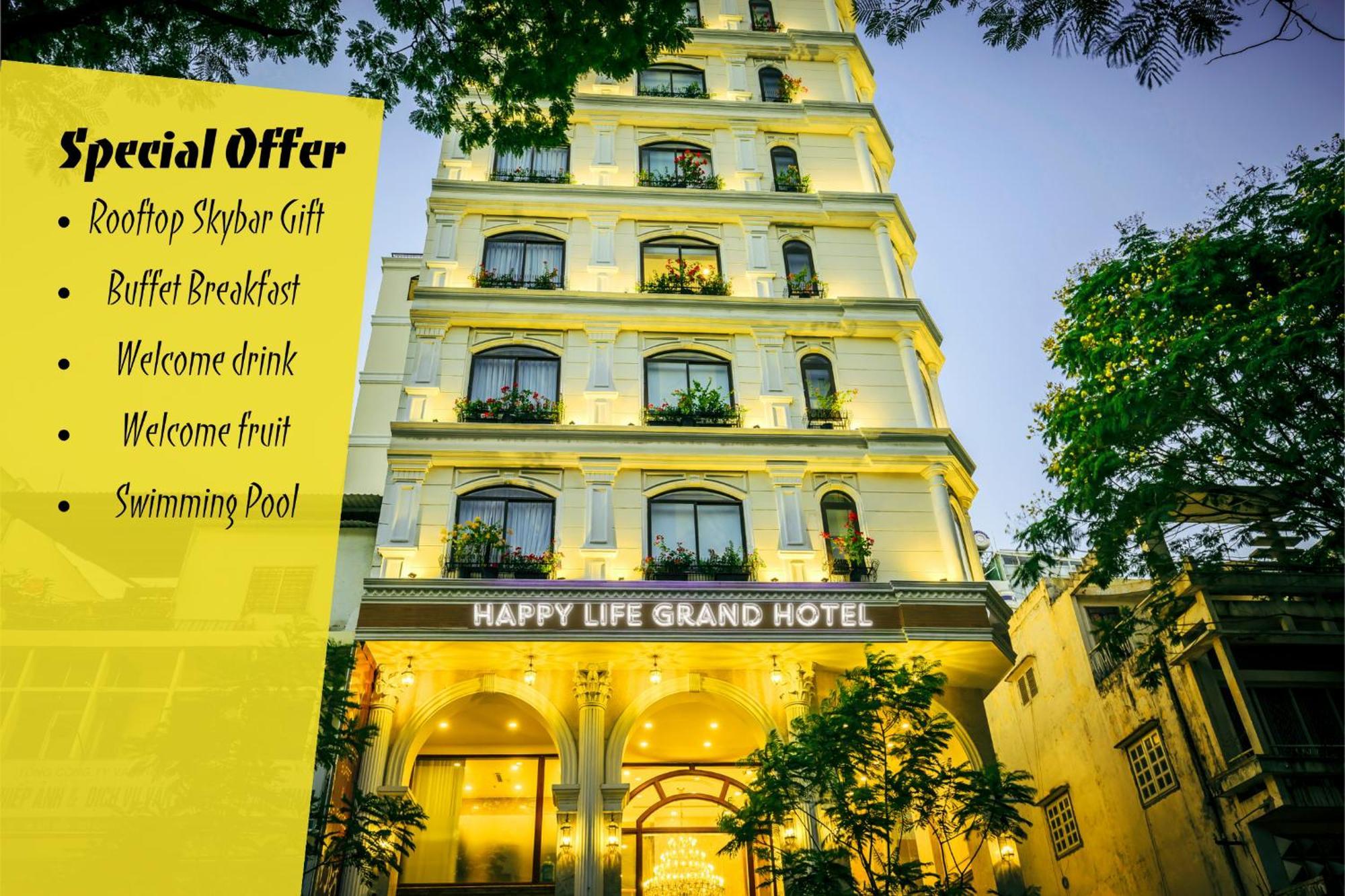 Happy Life Grand & Rooftop Skybar Khách sạn