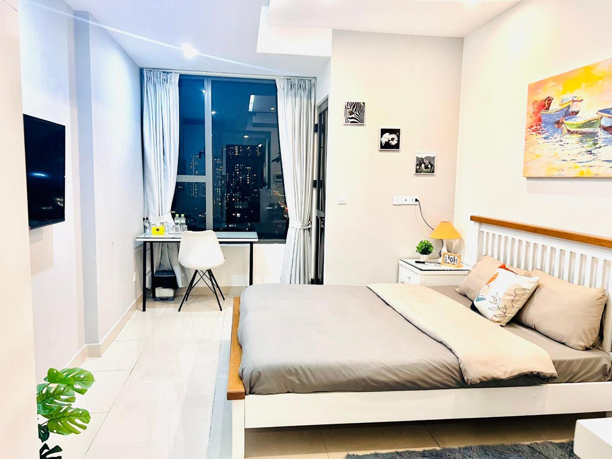 Kim'house - Cozy Near Bui Vien With Gym, Pool Free Apartment