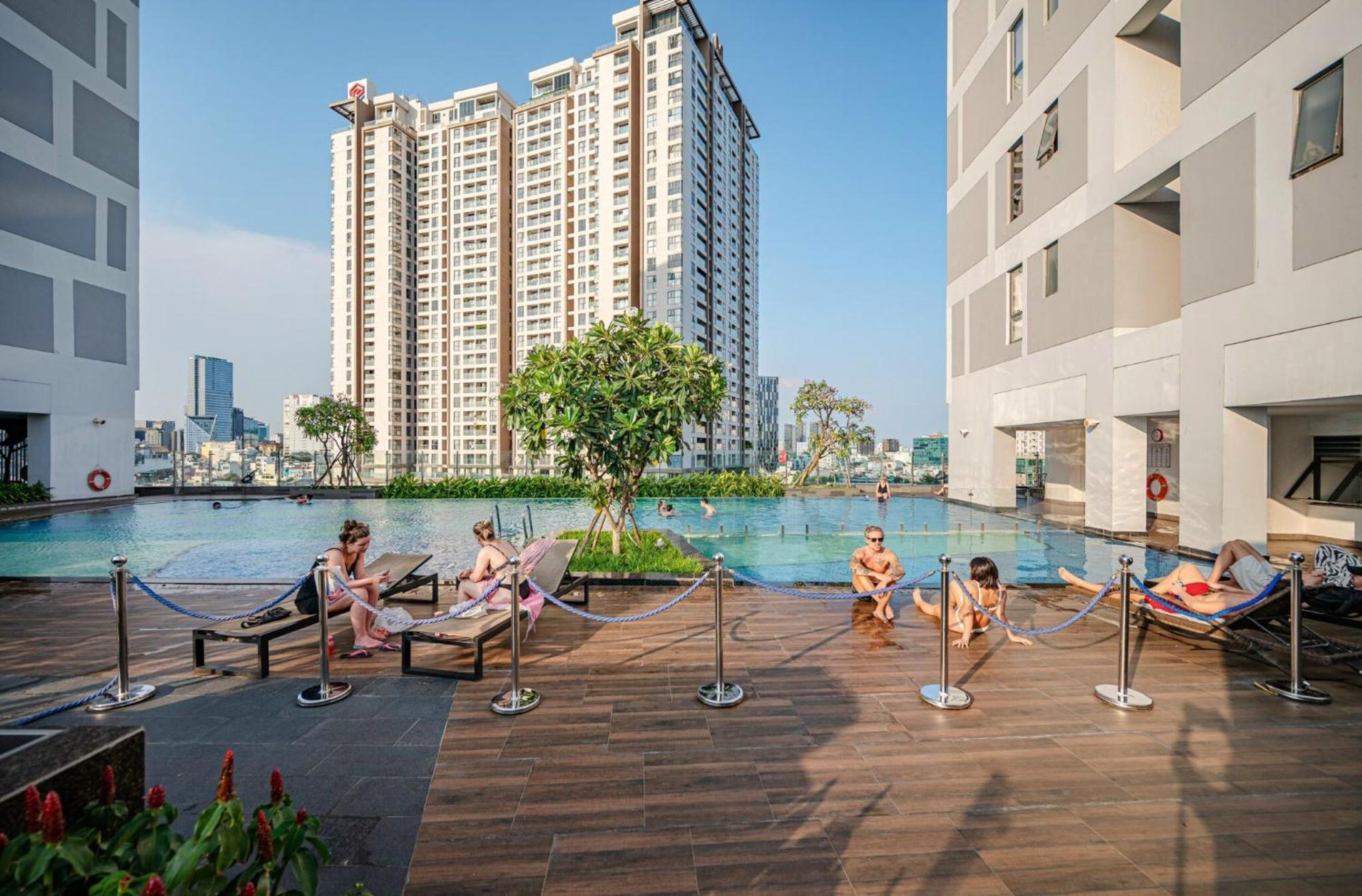 Kim'house - Cozy Near Bui Vien With Gym, Pool Free Apartment