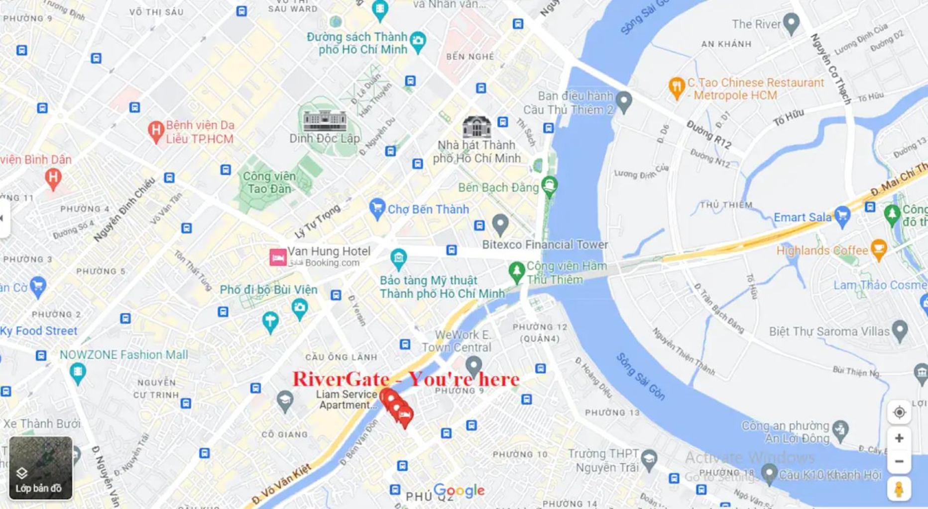 Hotel The Rivergate & Saigon