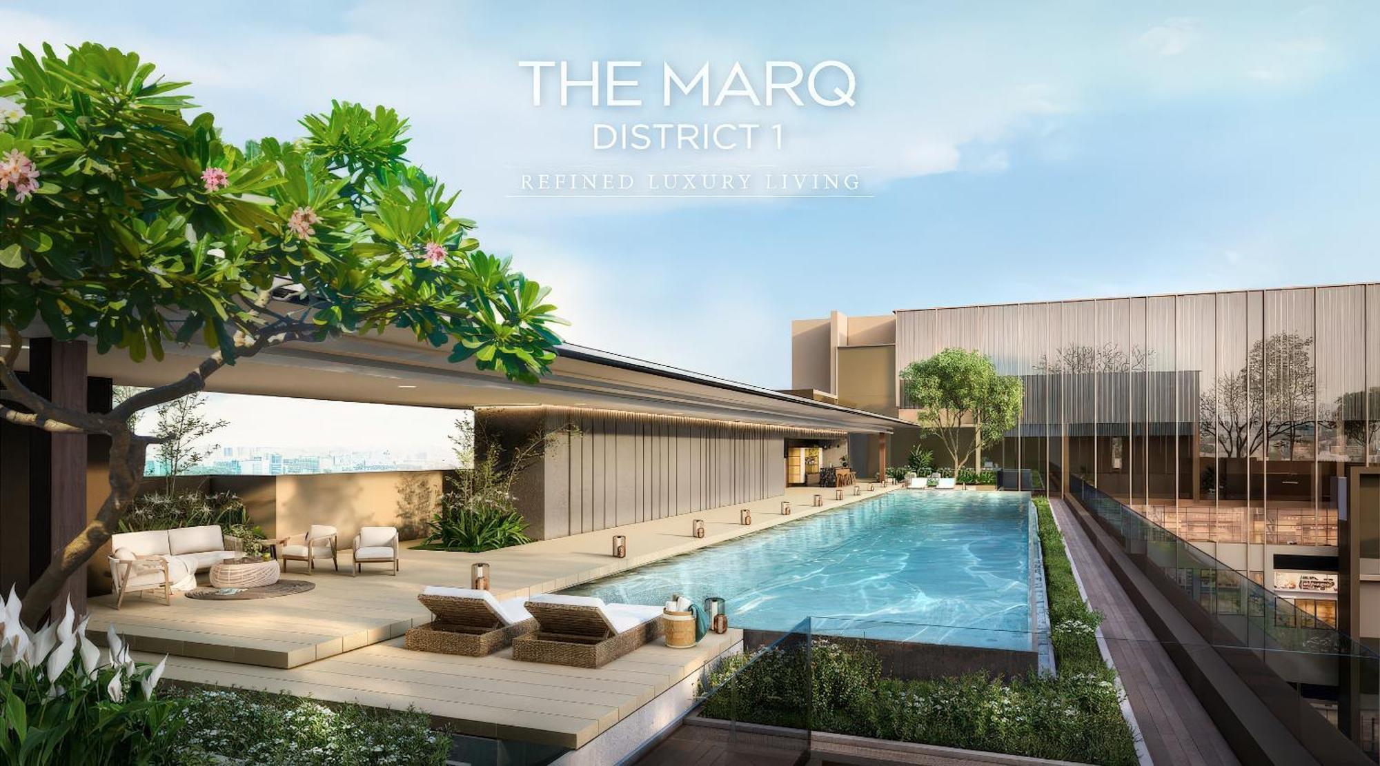Genius Saigon - The Marq Distrist 1 Pool&gym&sauna Apartment Ho Chi Minh City