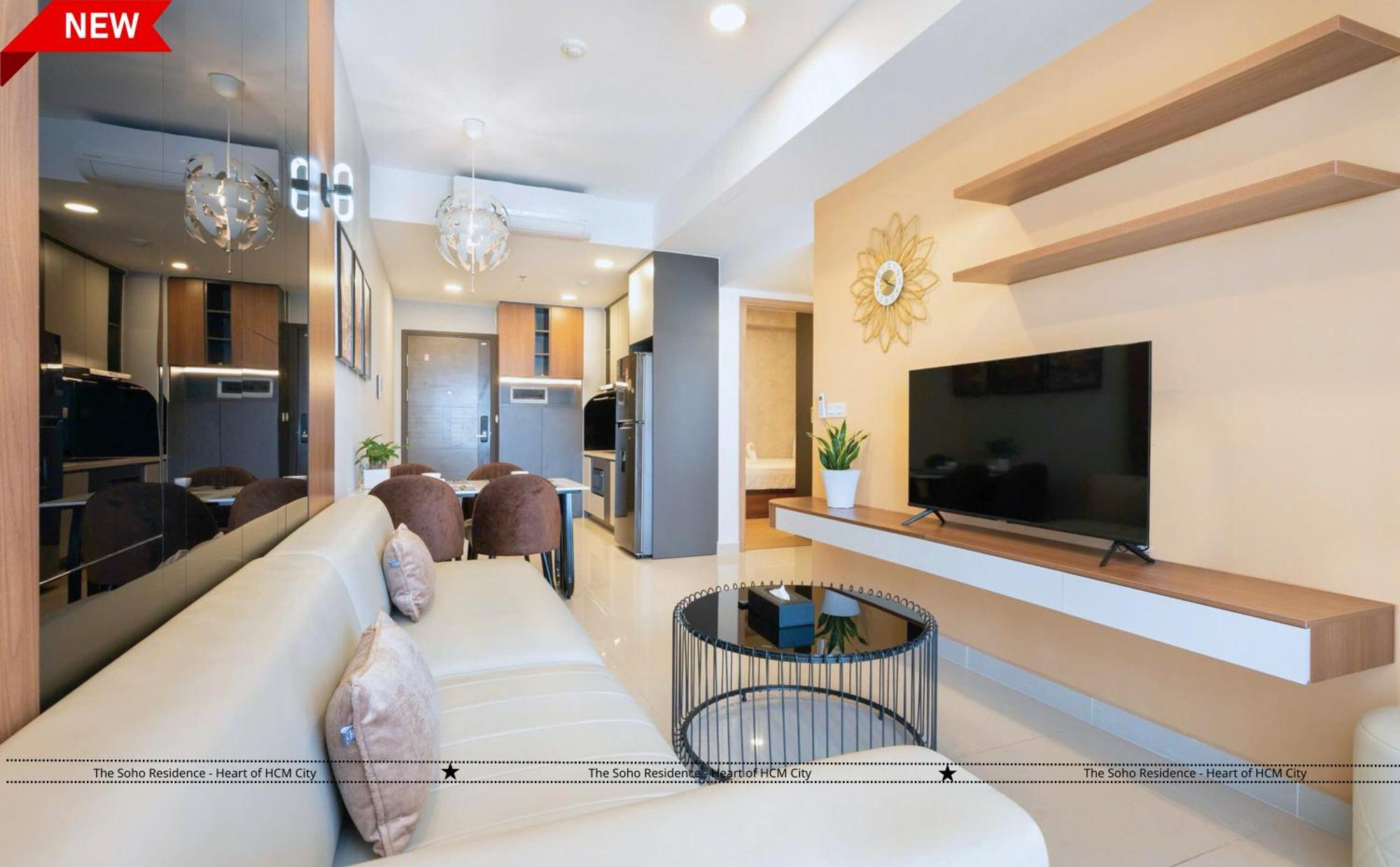 Apartment The Soho - Heart Of Hcm City *