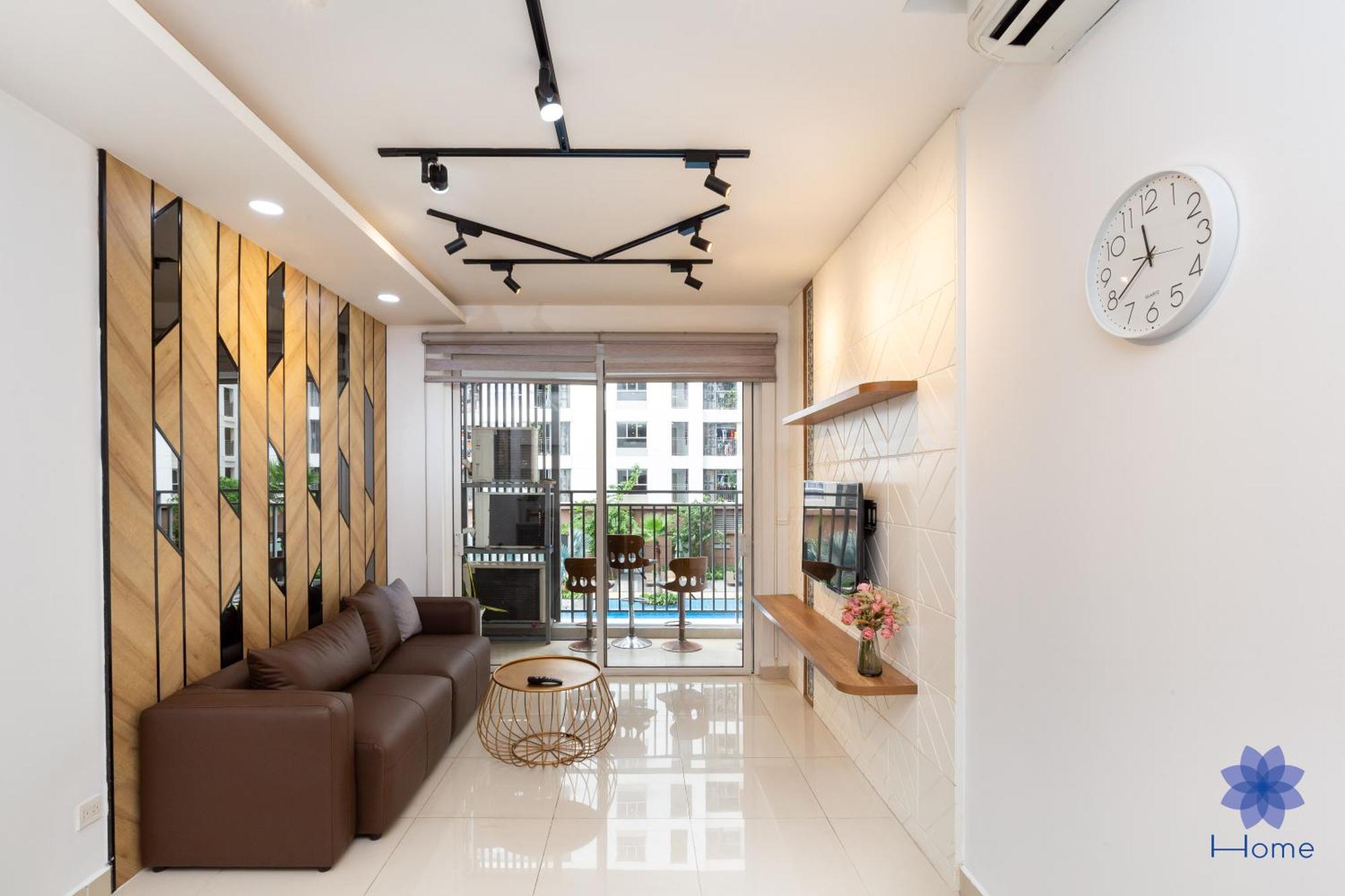 Ihome Furnished With Free Gym & Pool, Airport Pick-up Service Pangsapuri Bandar Ho Chi Minh