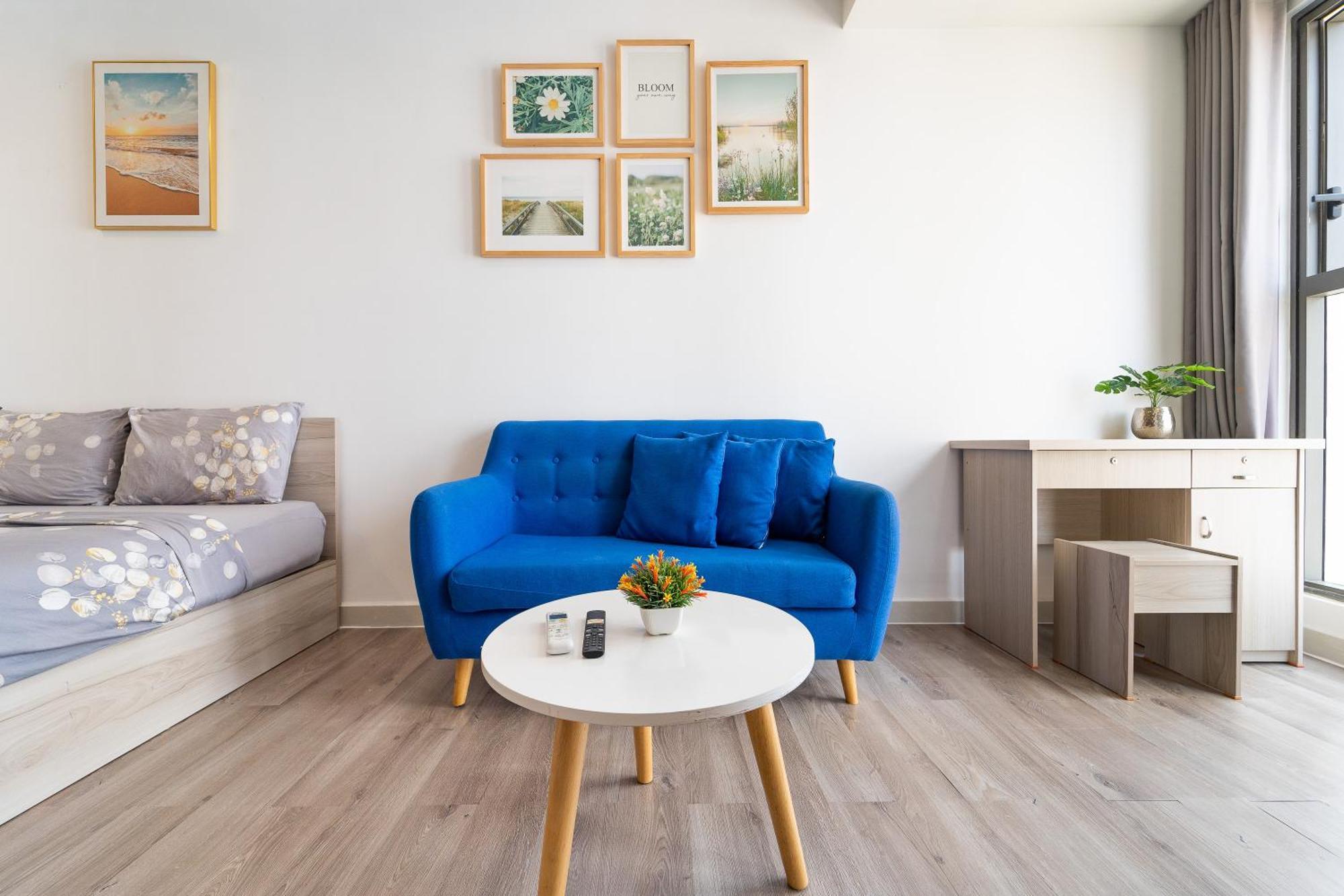 Apartment Modern Blue Retreat - Saigon Royal D4 - Hana *