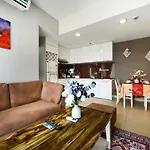 Landmark View 2 Bedrooms Condo In T1 Masteri Thao Dien, Fully Furnished With Full Amenities