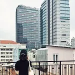 Soothing Getaway Balcony, Kitchen & Rooftop