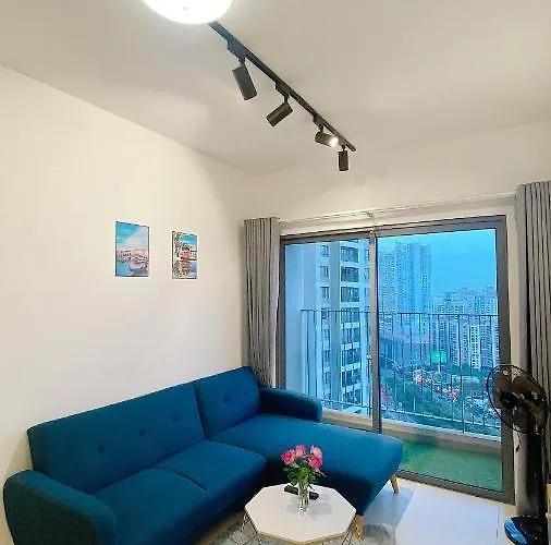 Hhomes - Cozy 2 Bedroom & Pool Gym At Masteri Thao Dien D2