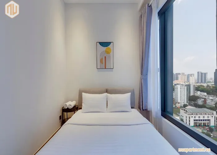 Nu Marq Saigon - Luxury Apartment- Beautiful Gym Pool