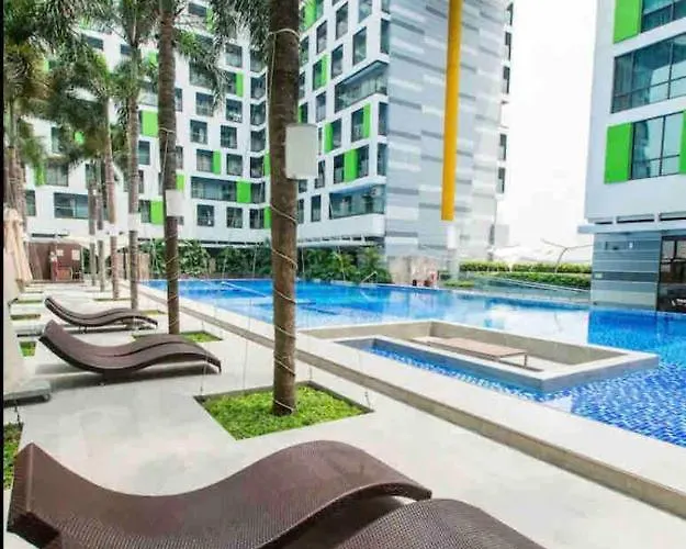 Republic Apartment Nearby Airport Free Pool Gym