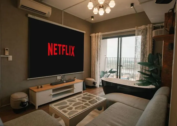Masteri Riverview - Bathtub/Projector/Sound Sys