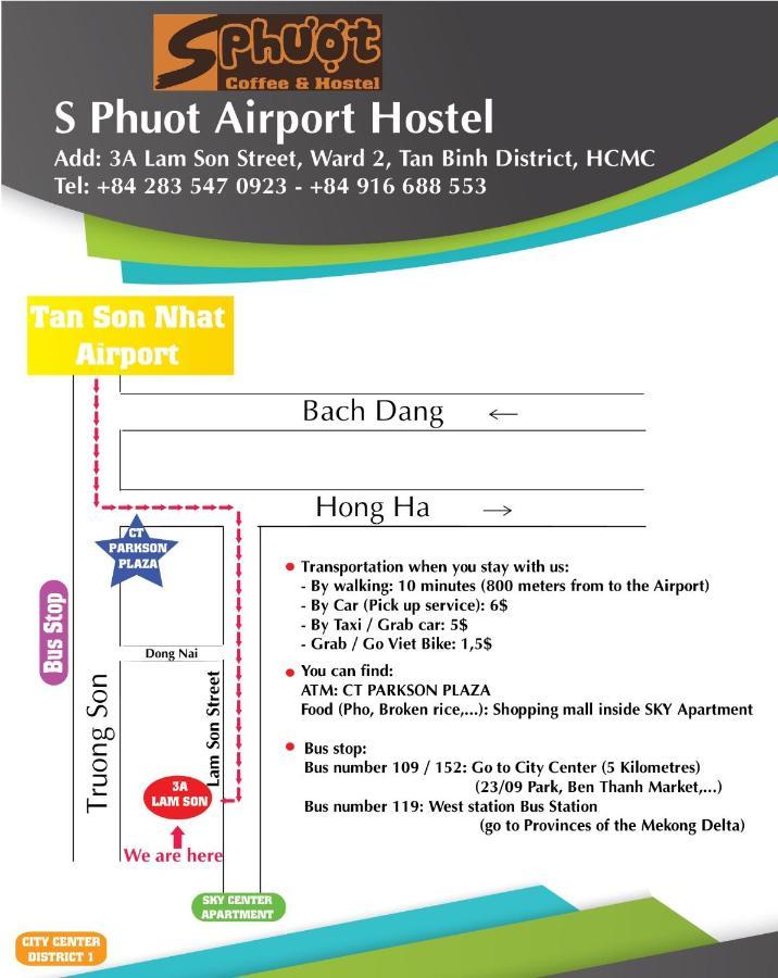 S Phuot Sai Gon - 3a Lam Son, Ward 2, Tan Binh District Bed & Breakfast *