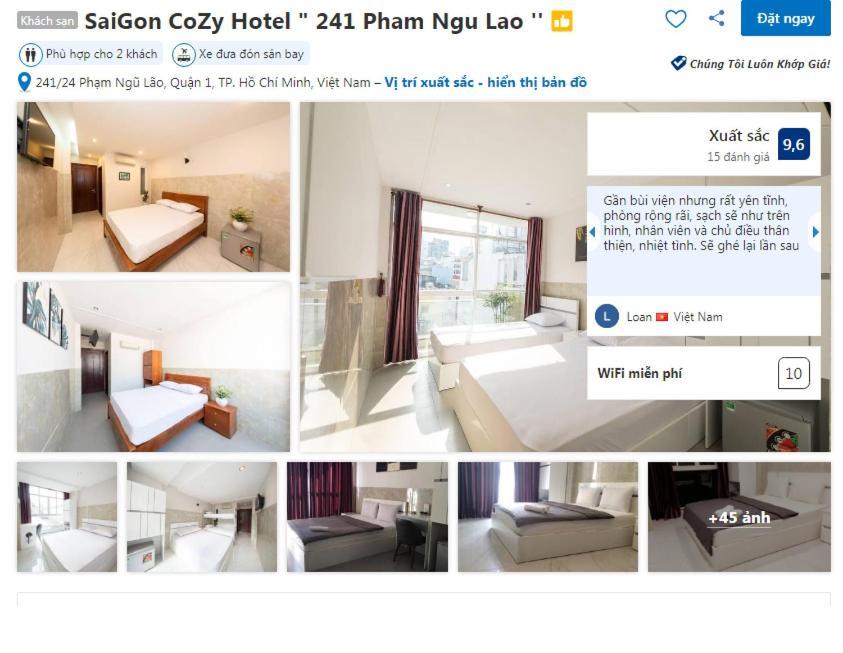 Saigon Cozy - Pham Ngu Lao & Bui Vien Street Hotel *