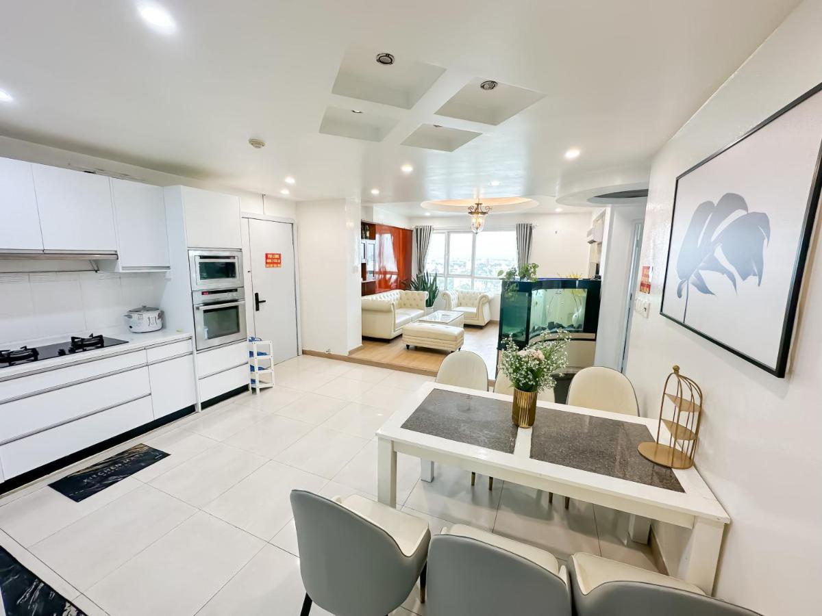 White Penthouse-rooftop Pool Private -central Pangsapuri Bandar Ho Chi Minh