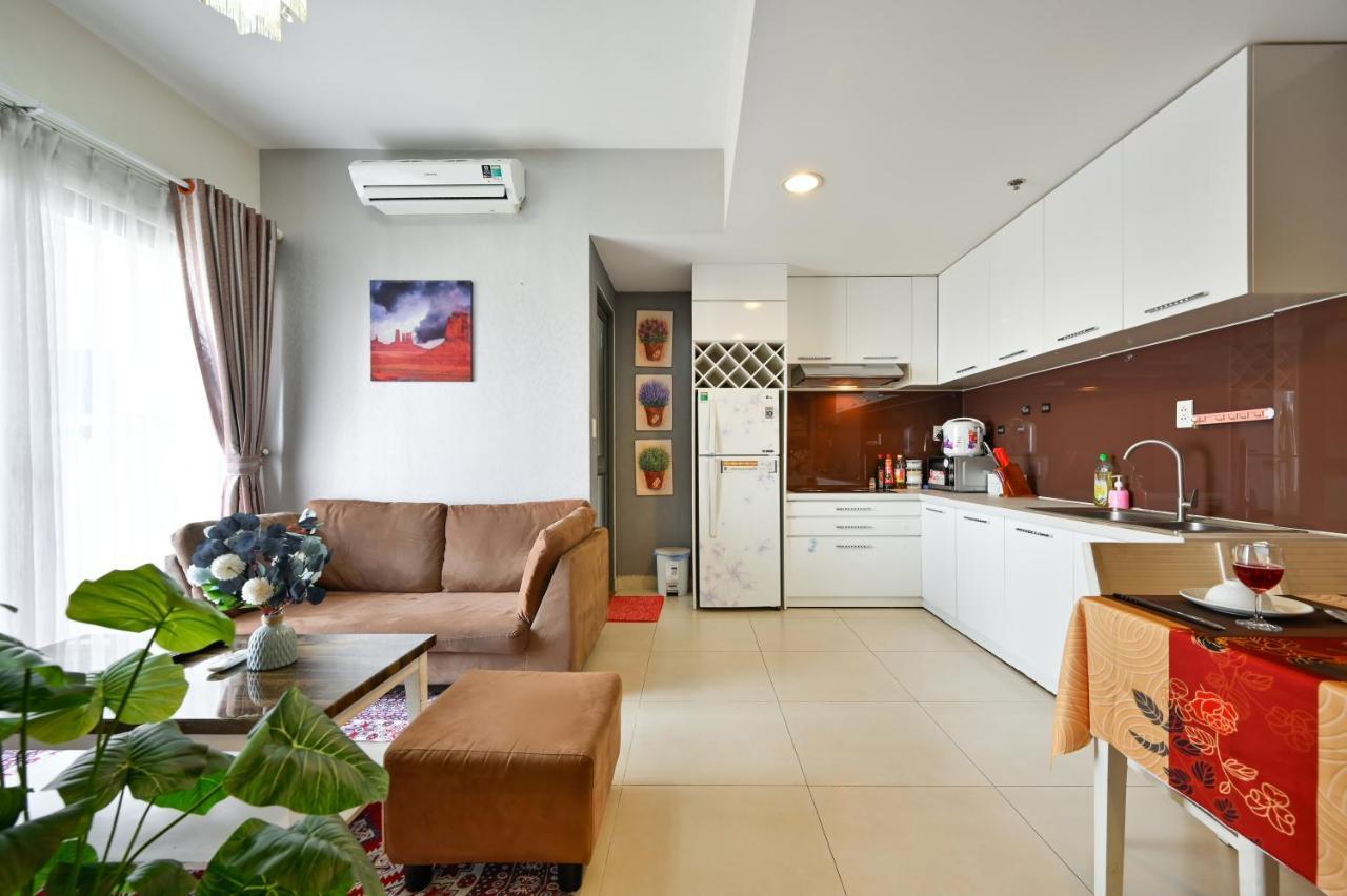 Landmark View 2 Bedrooms In T1 Masteri Thao Dien, Fully Furnished With Full Amenities Apartment *