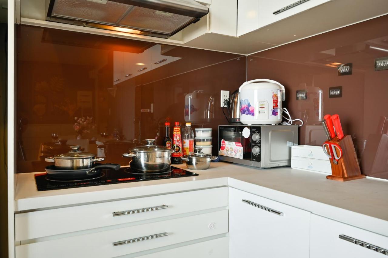 Landmark View 2 Bedrooms In T1 Masteri Thao Dien, Fully Furnished With Full Amenities Apartment *