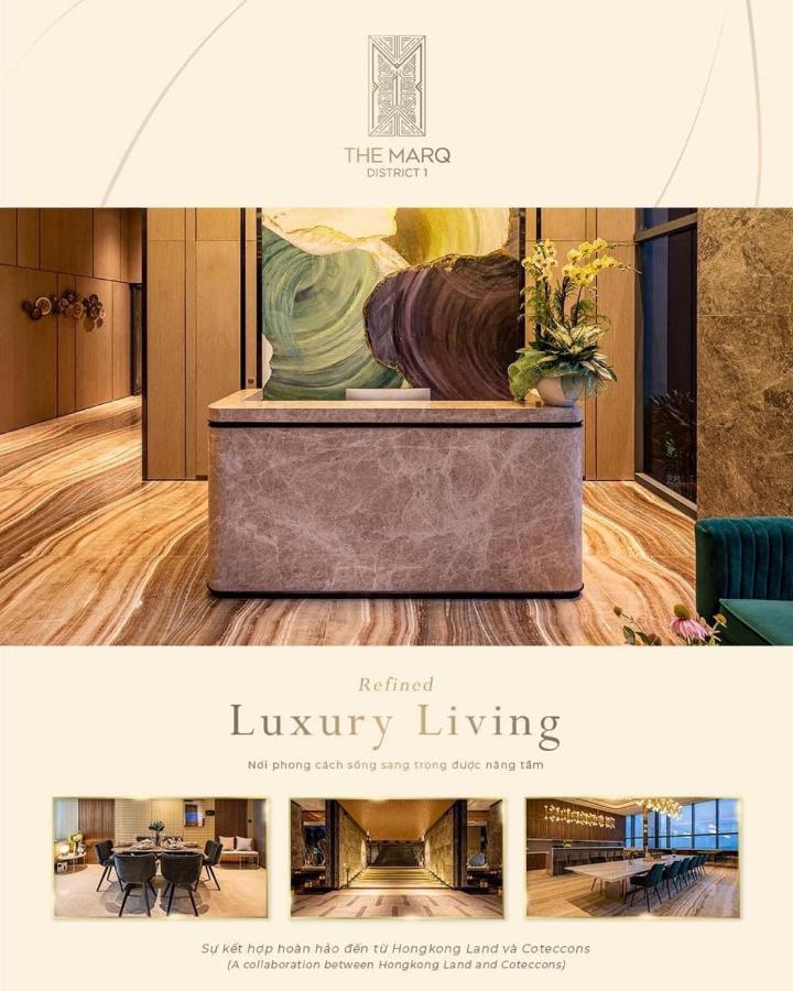 Apartment The Marq Luxury District 1 Hcmc 2masterbrs *