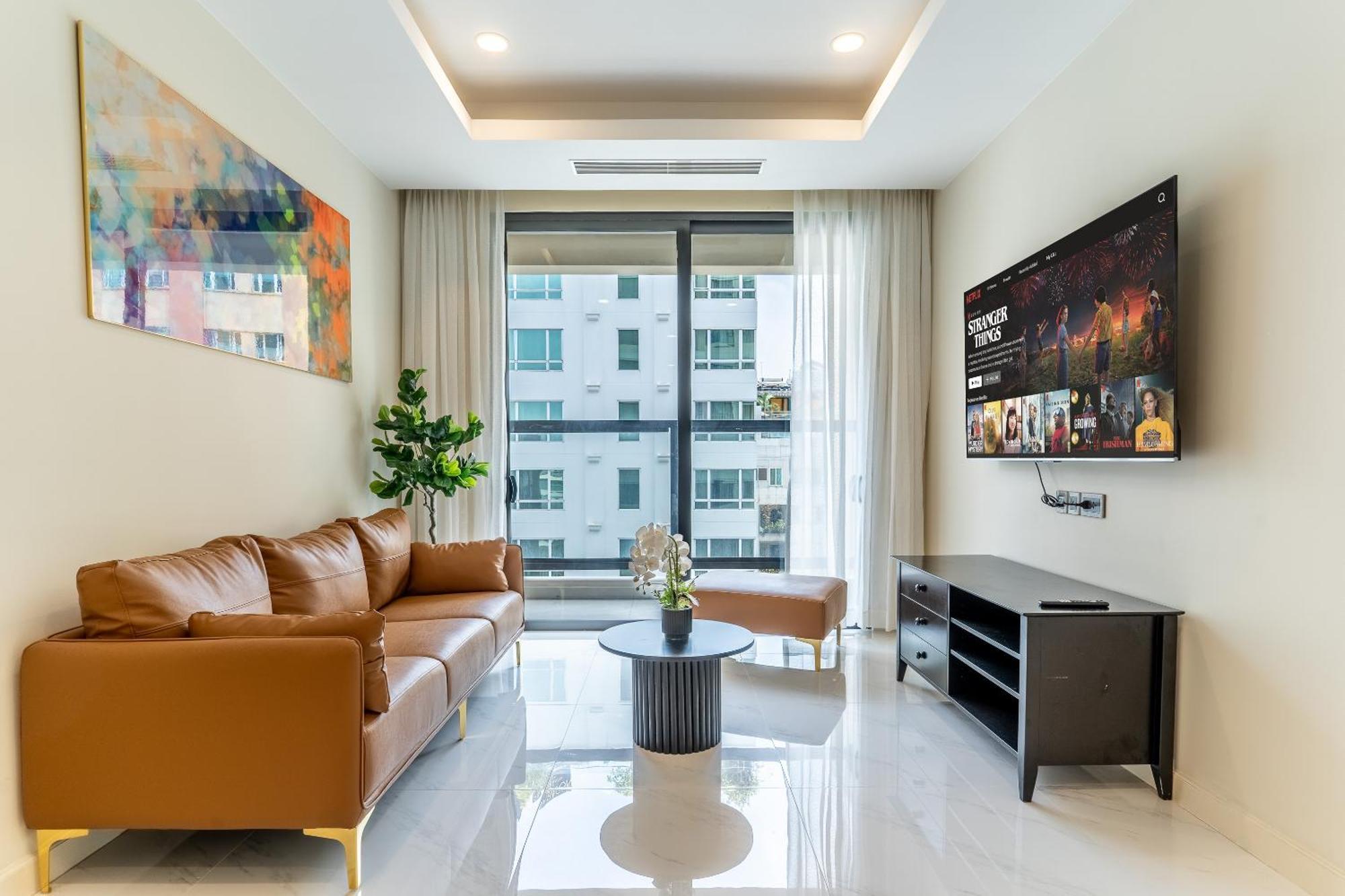 Delux D1,3bedrooms,2 Bath,pool,gym Bandar Ho Chi Minh