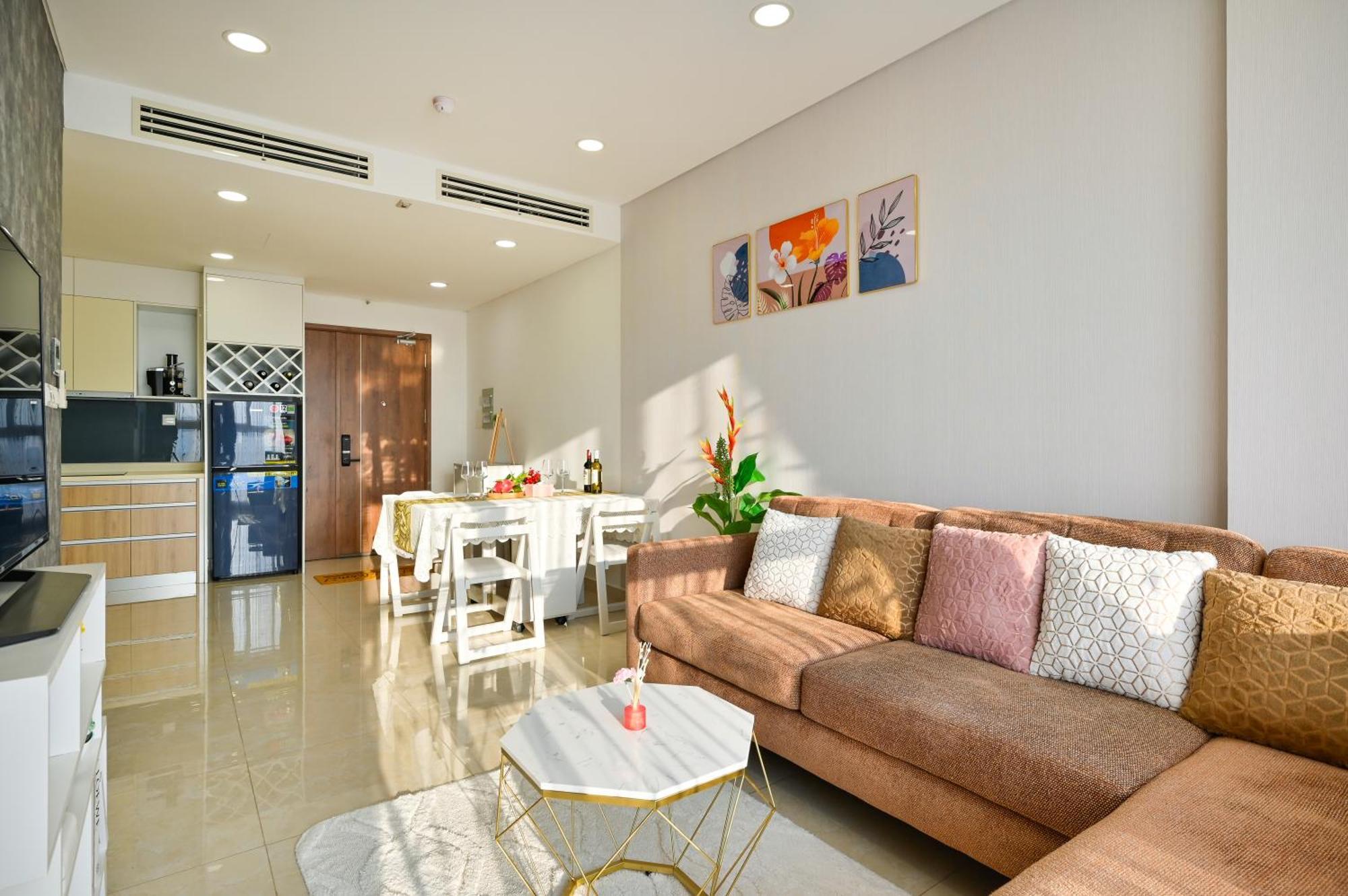 Cushy - The Golden Star Sunset View And Sunrise View 2 Apartment Ho Chi Minh City