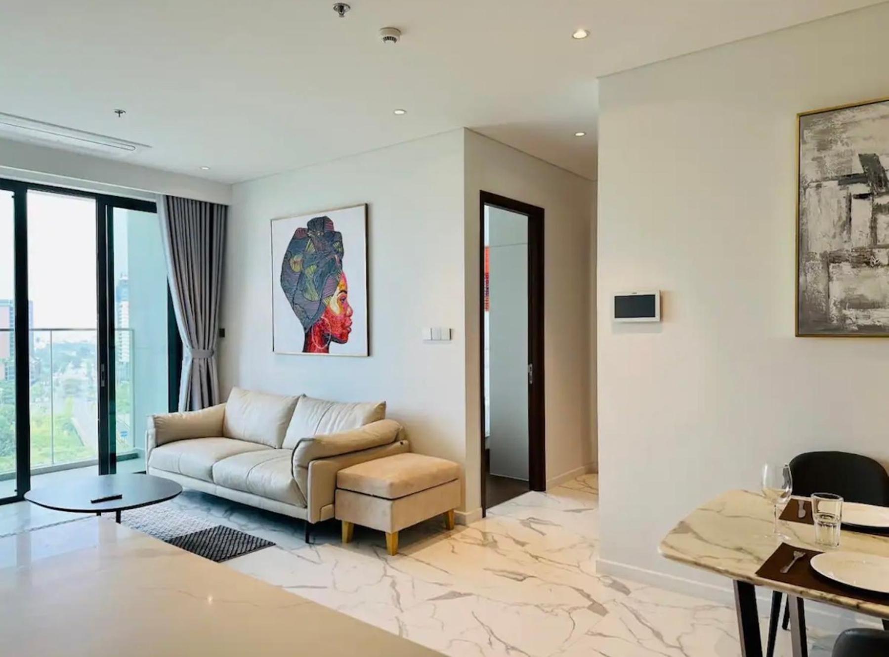 The Crest-central Saigon Riverside -free Pool-gym-sauna Room-yoga Apartment Ho Chi Minh City