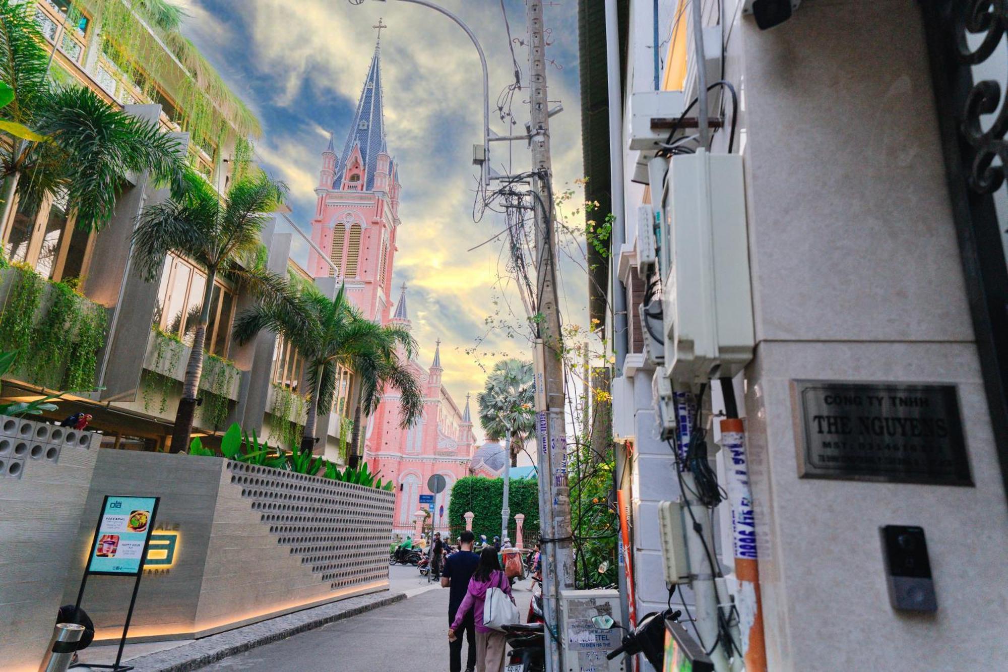The Nguyens - Pink Church View *