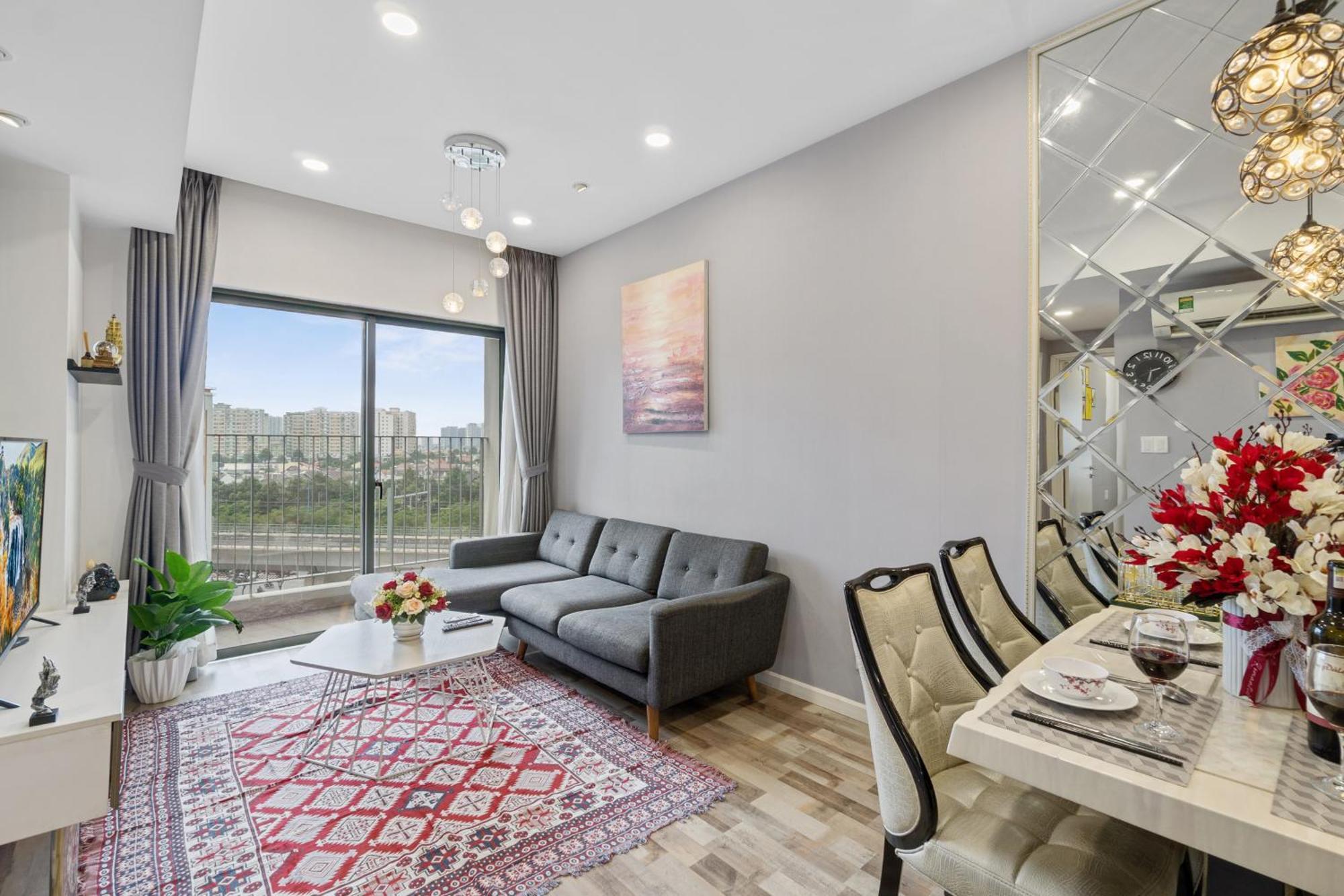 Cozy 2 Bedroom In Masteri Thao Dien, Fully Furnished With Full Amenities *