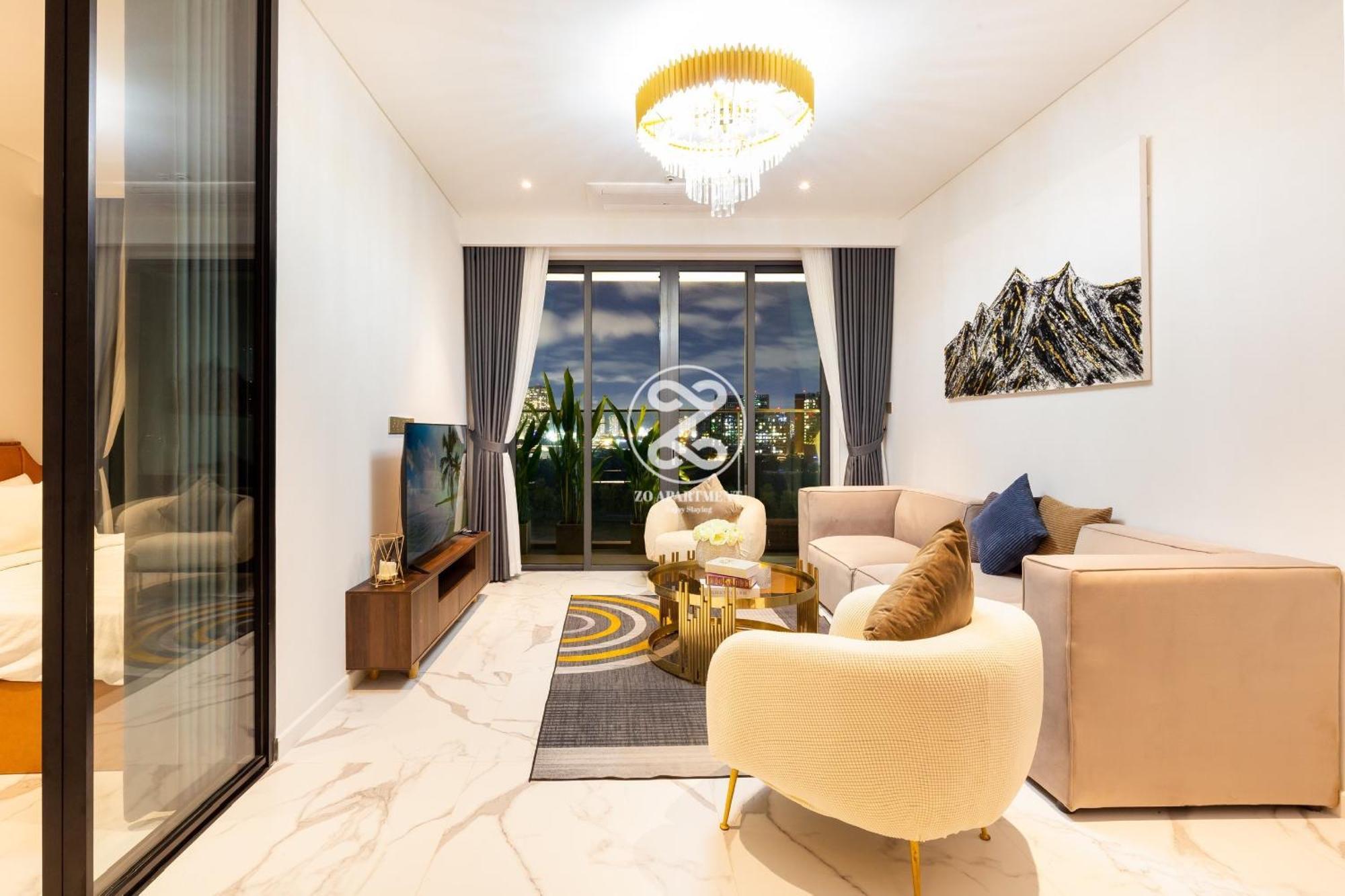 Apartment The Crest-central Saigon Riverside -free Pool-gym-sauna Room-yoga