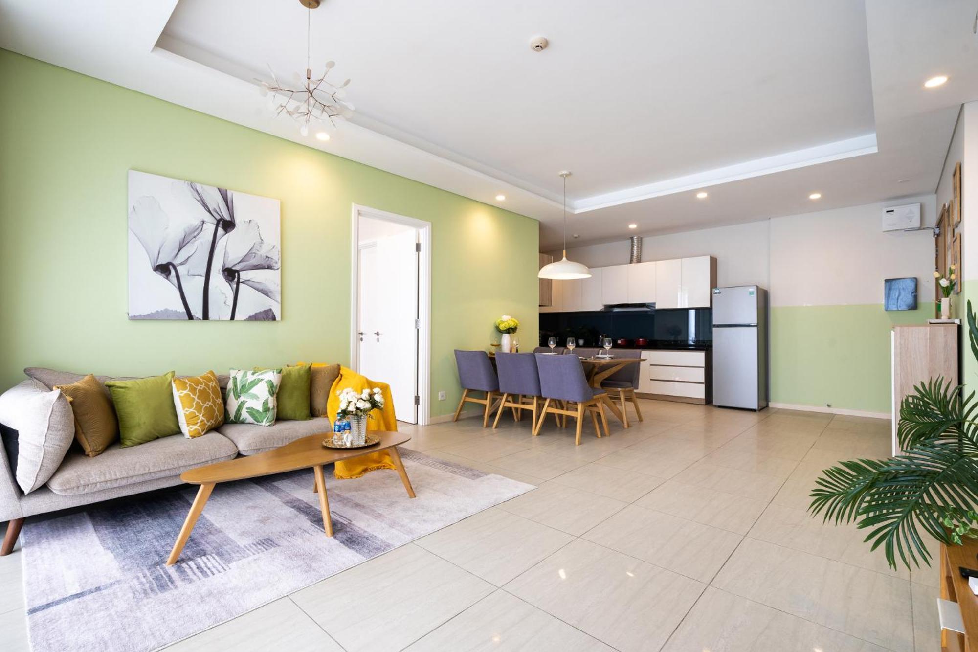 Apartment Diamond Island Highfloor Riverview 8min To D1 Ho Chi Minh City