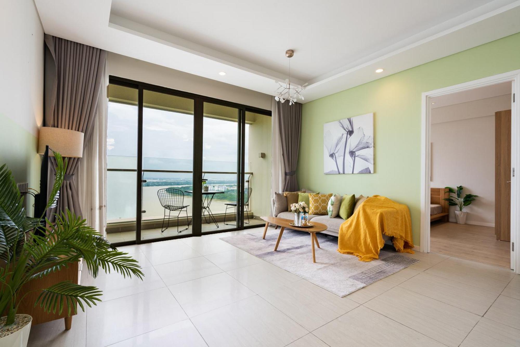Diamond Island Highfloor Riverview 8min To D1 Ho Chi Minh City