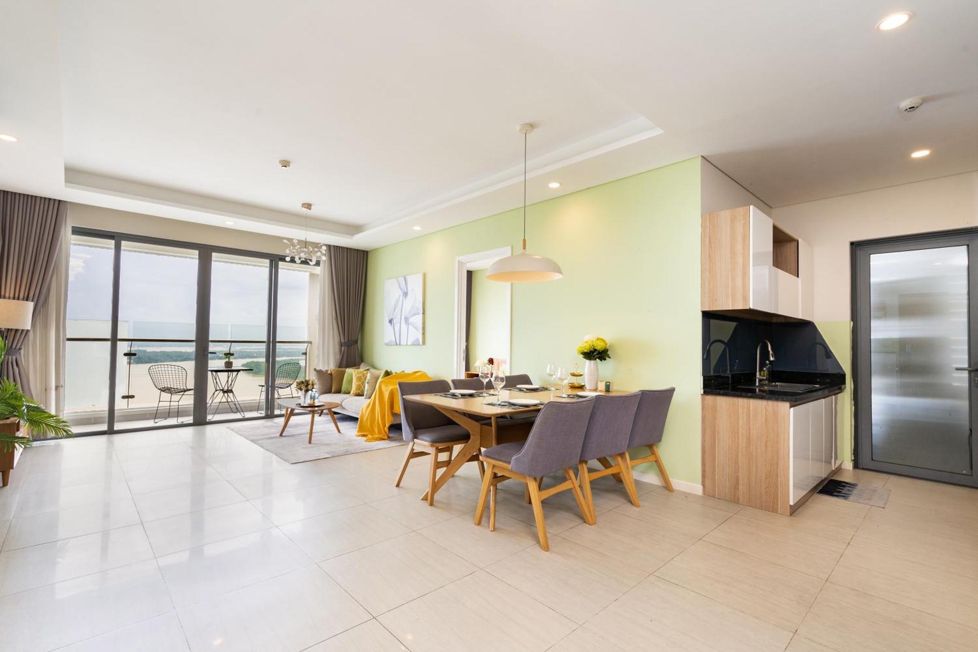 Diamond Island Highfloor Riverview 8min To D1 Apartment