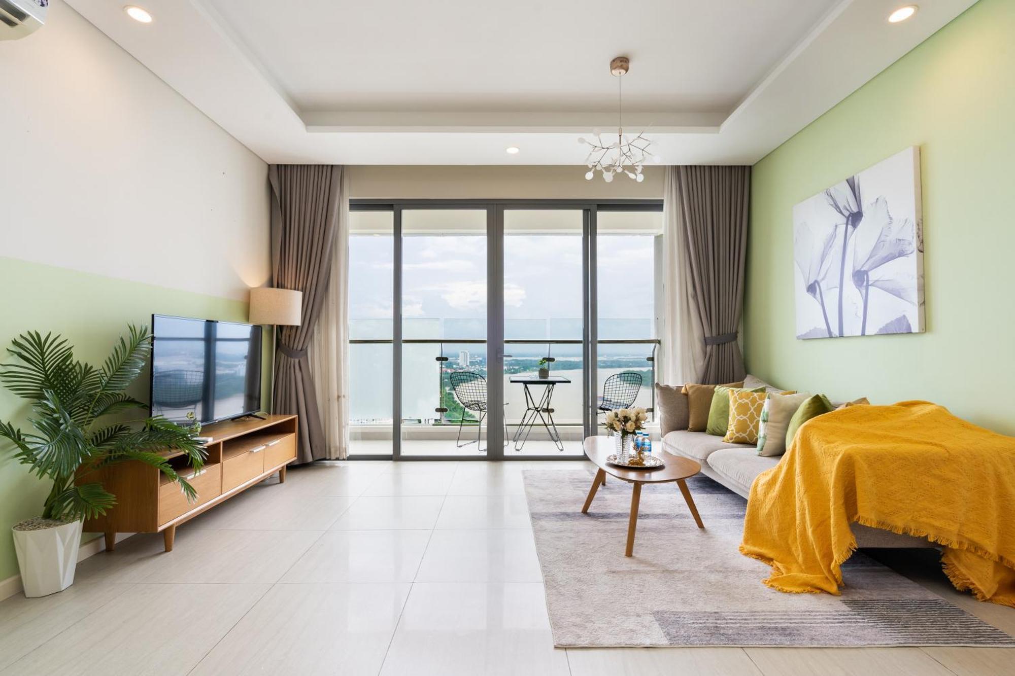 Diamond Island Highfloor Riverview 8min To D1