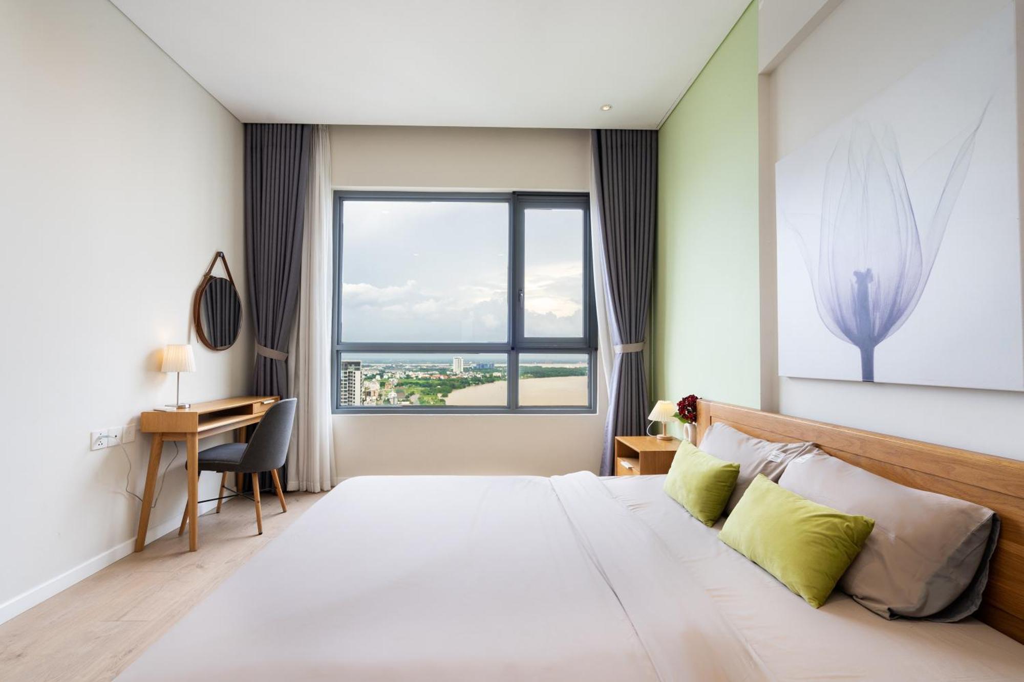 Apartment Diamond Island Highfloor Riverview 8min To D1 Ho Chi Minh City