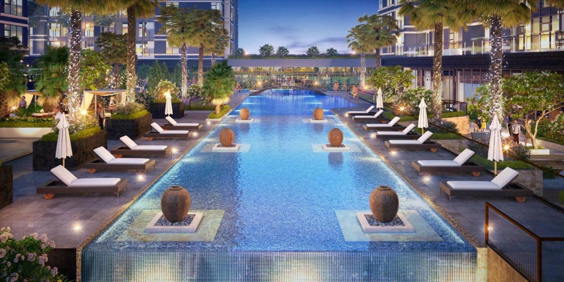 Sunwah Pearl Luxury 3 Bedrooms With The Landmark 81 View And Swimming Pool * Bandar Ho Chi Minh