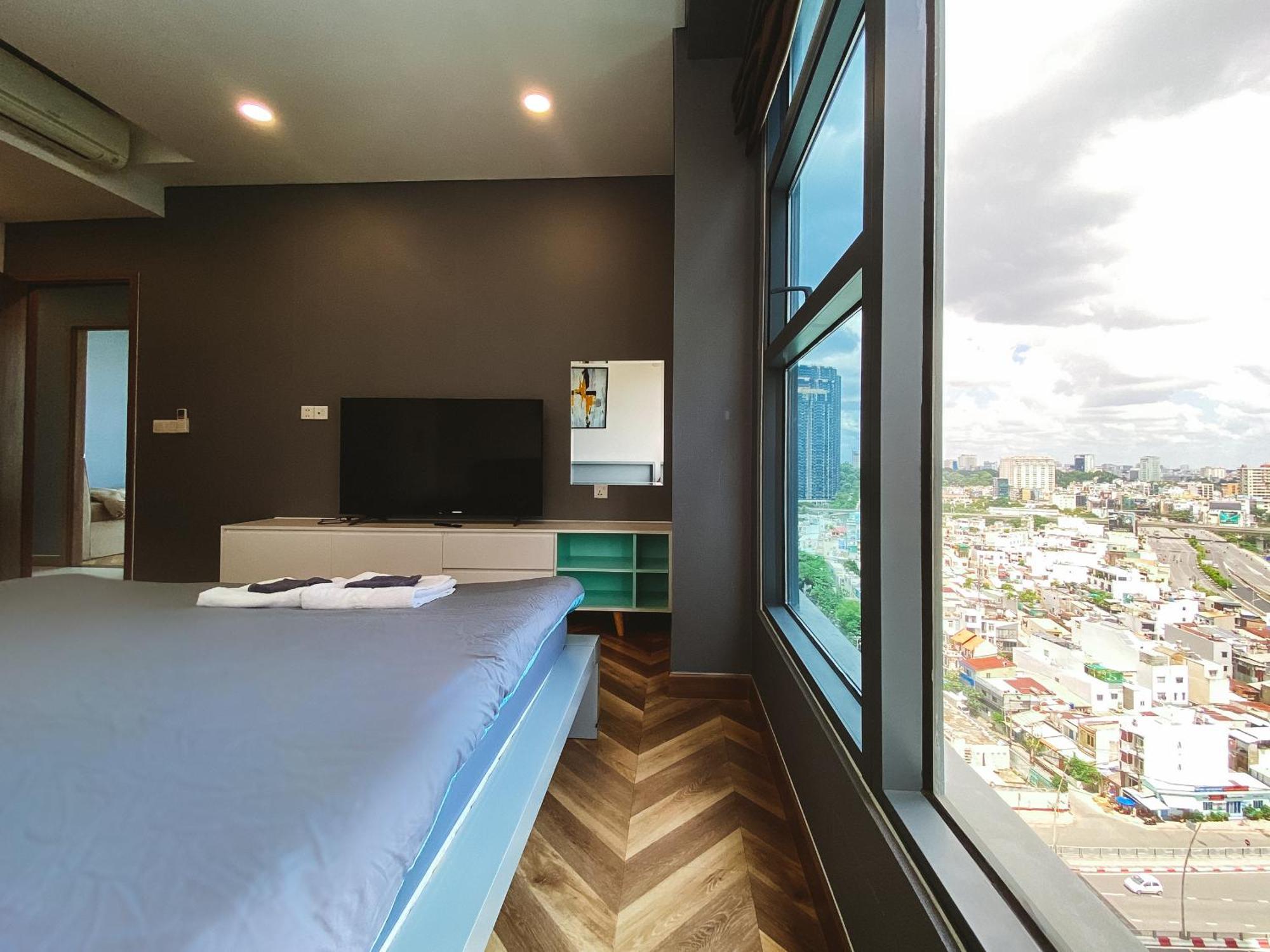 Zeus Living - Cozy 3 Bedroom In Sunwah Pearl Pangsapuri Bandar Ho Chi Minh