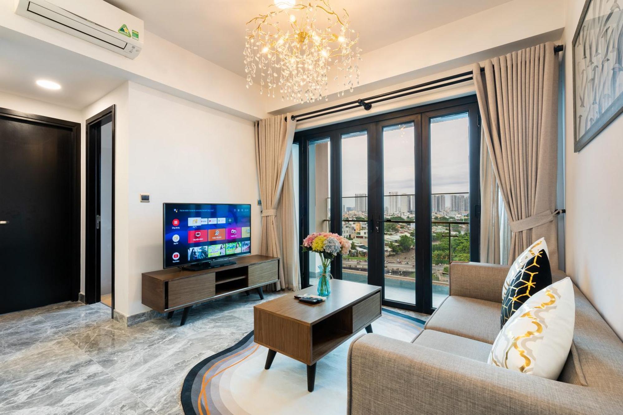 Apartment Luxury Gold 86 : D1- Mension , Rooftop Pool - District 1