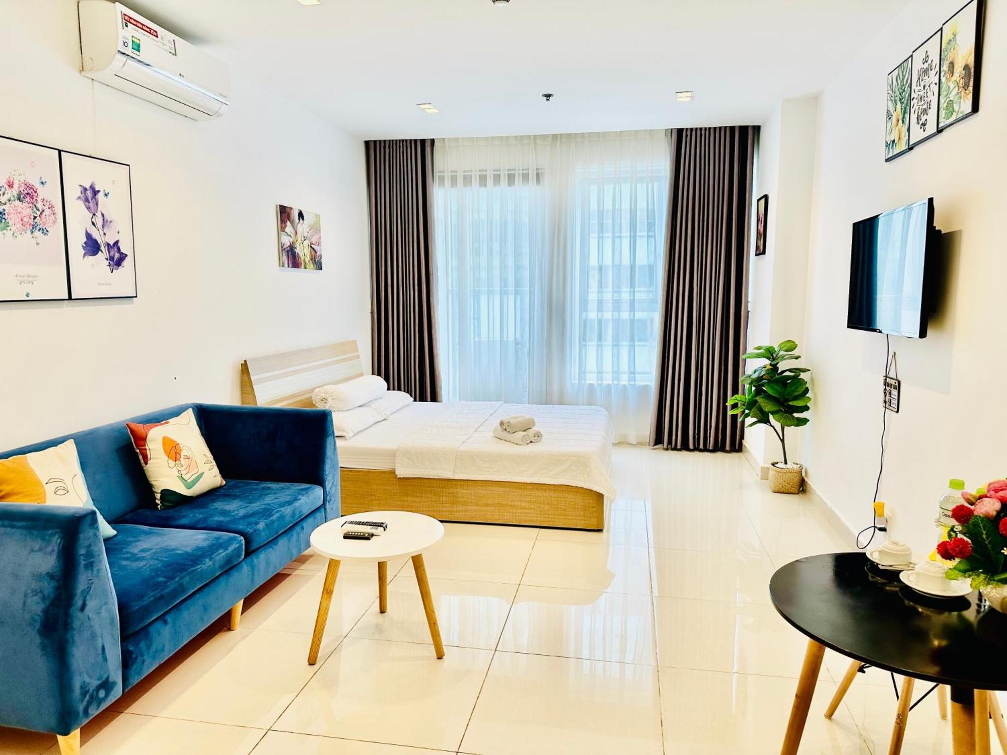 Apartment Teddy At Sky Center Luxury Ho Chi Minh City