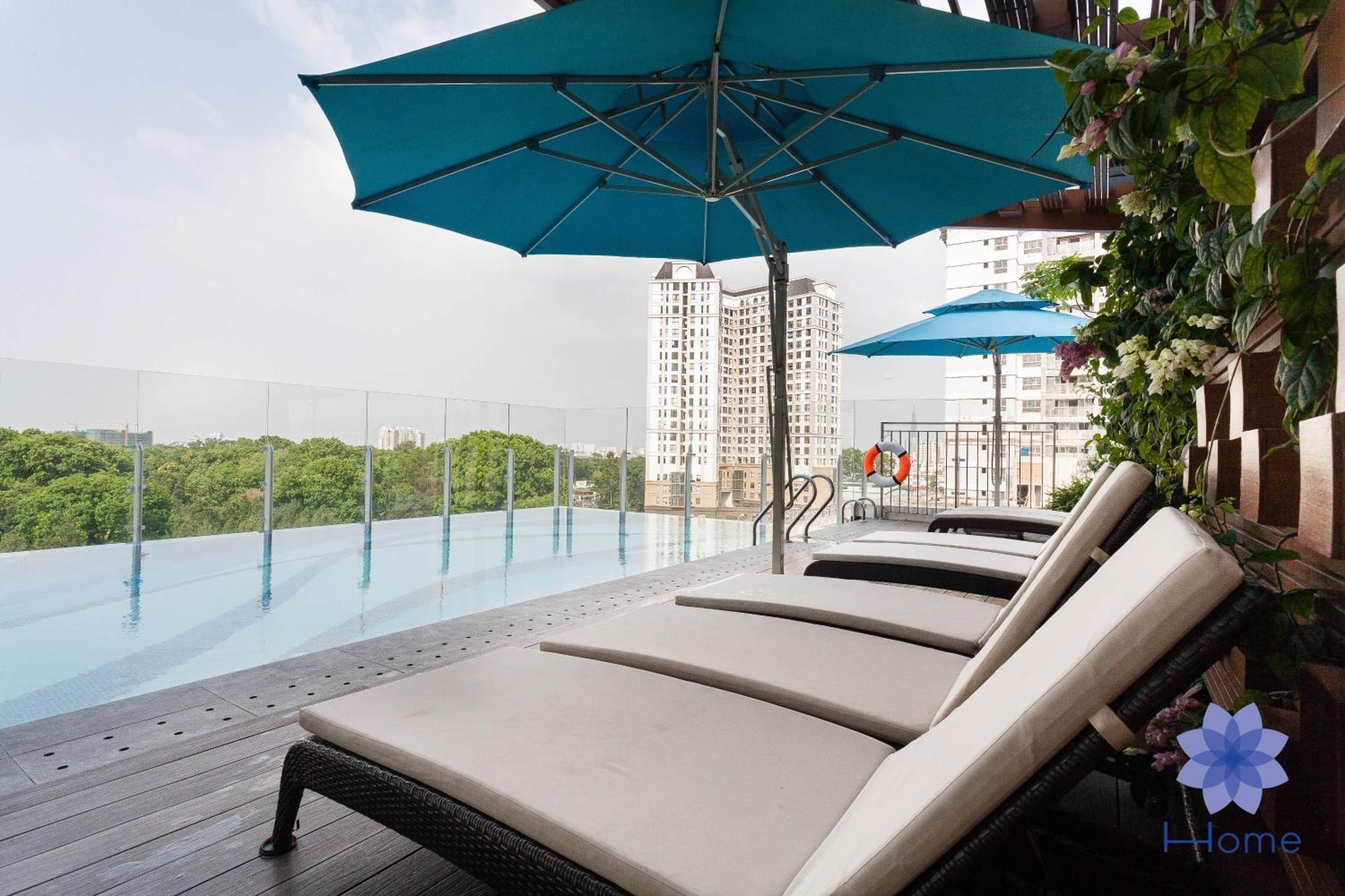 Apartment Ihome Furnished In Orchard Garden Building With Free Gym & Pool, Airport Pick-up Service Ho Chi Minh City