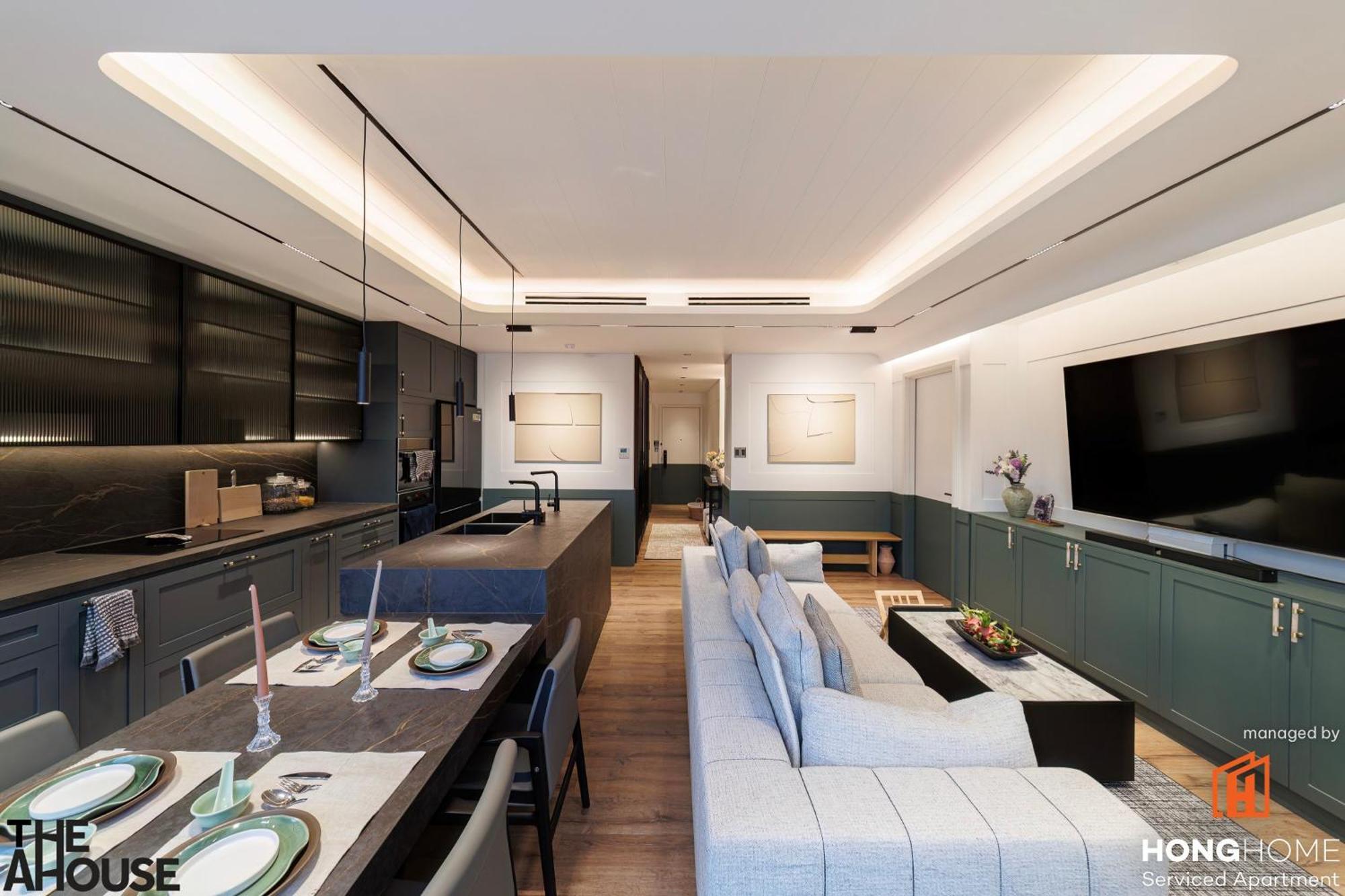 The Ahouse High-end Interior Design Building Apartment Ho Chi Minh City