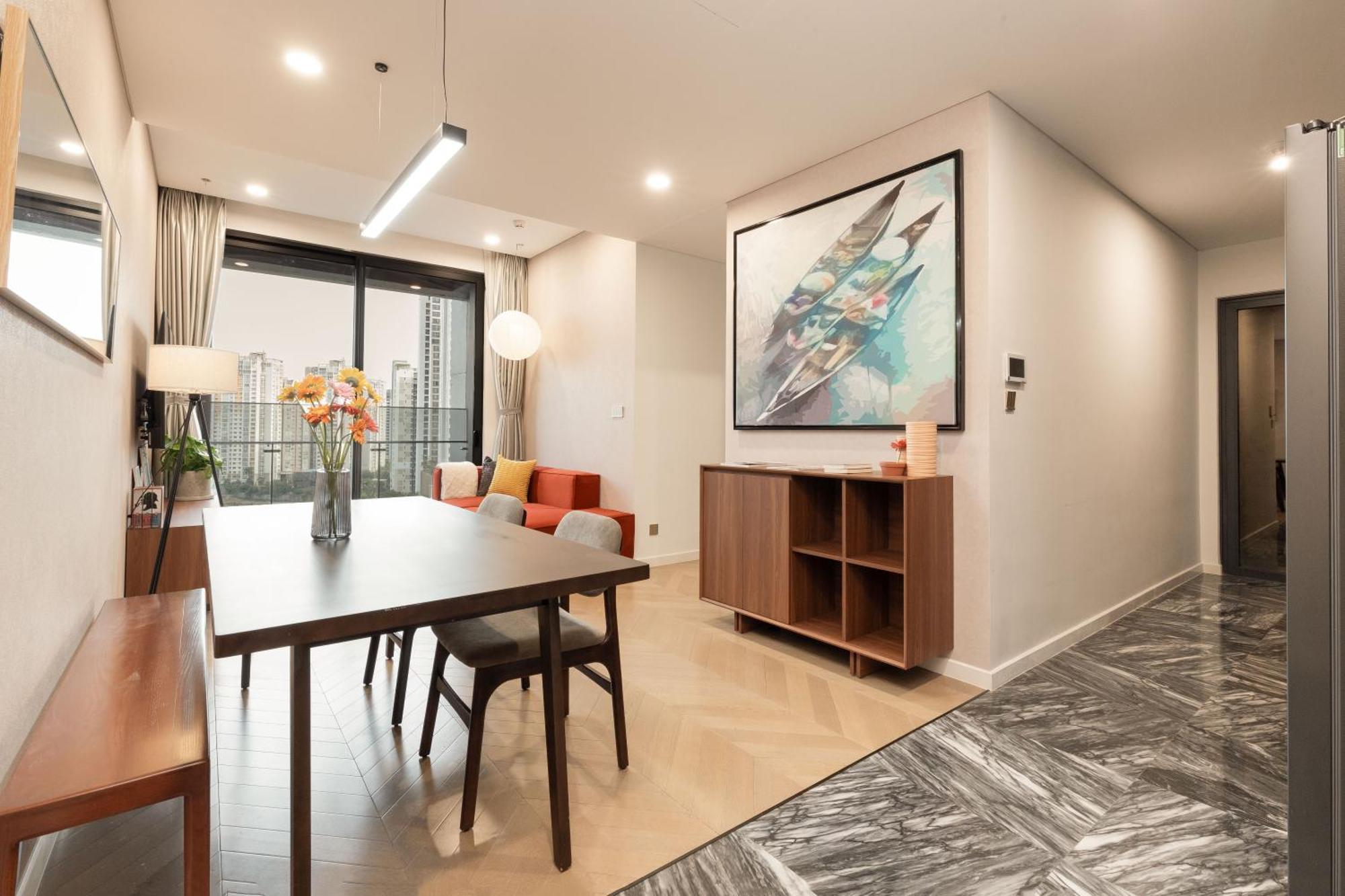Apartment Blue Fingers Lumiere Riverside Thao Dien