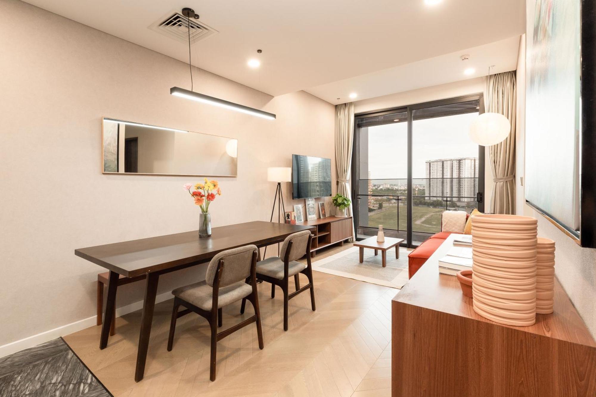 Apartment Blue Fingers Lumiere Riverside Thao Dien