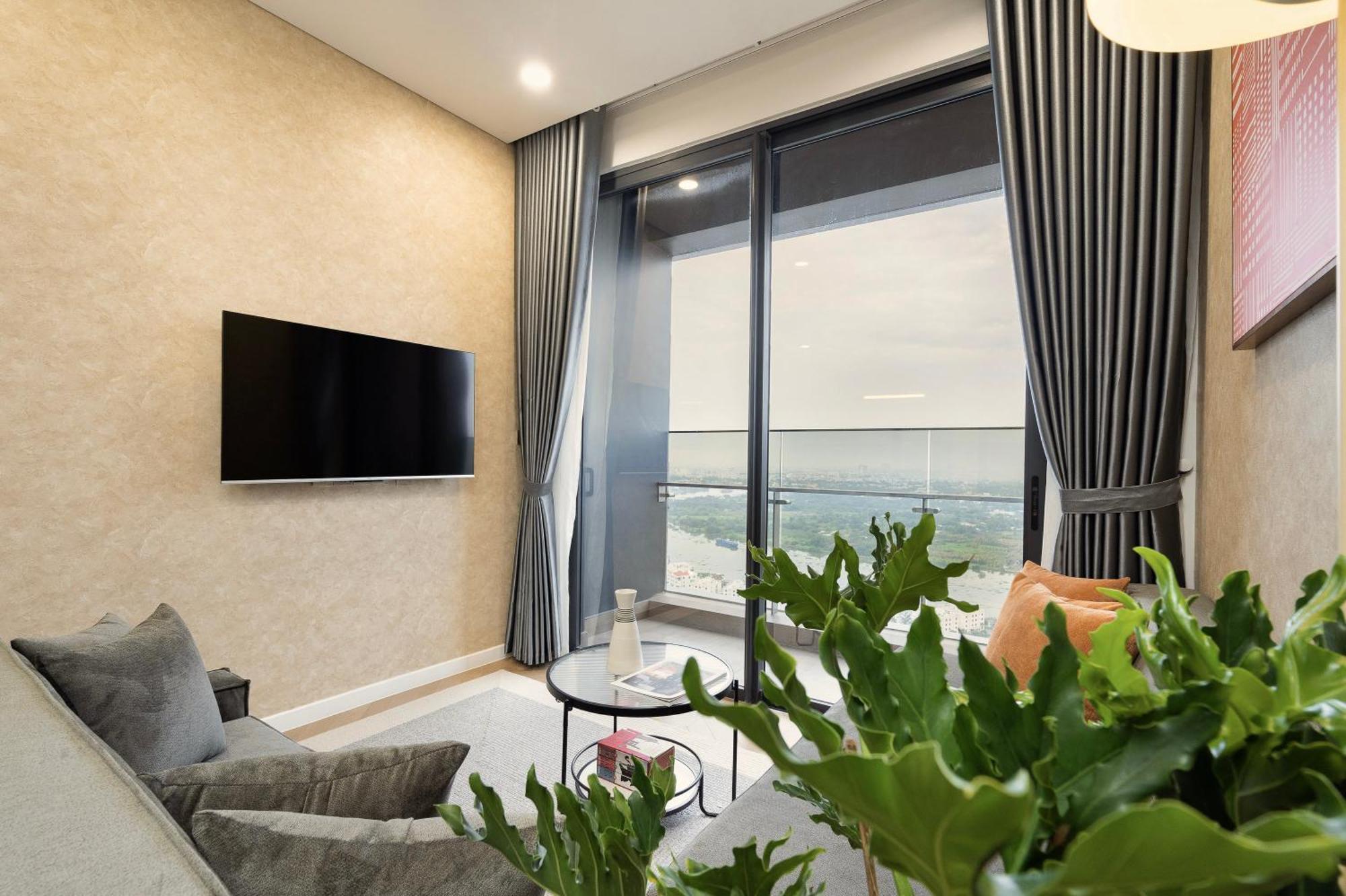 Apartment Blue Fingers Lumiere Riverside Thao Dien