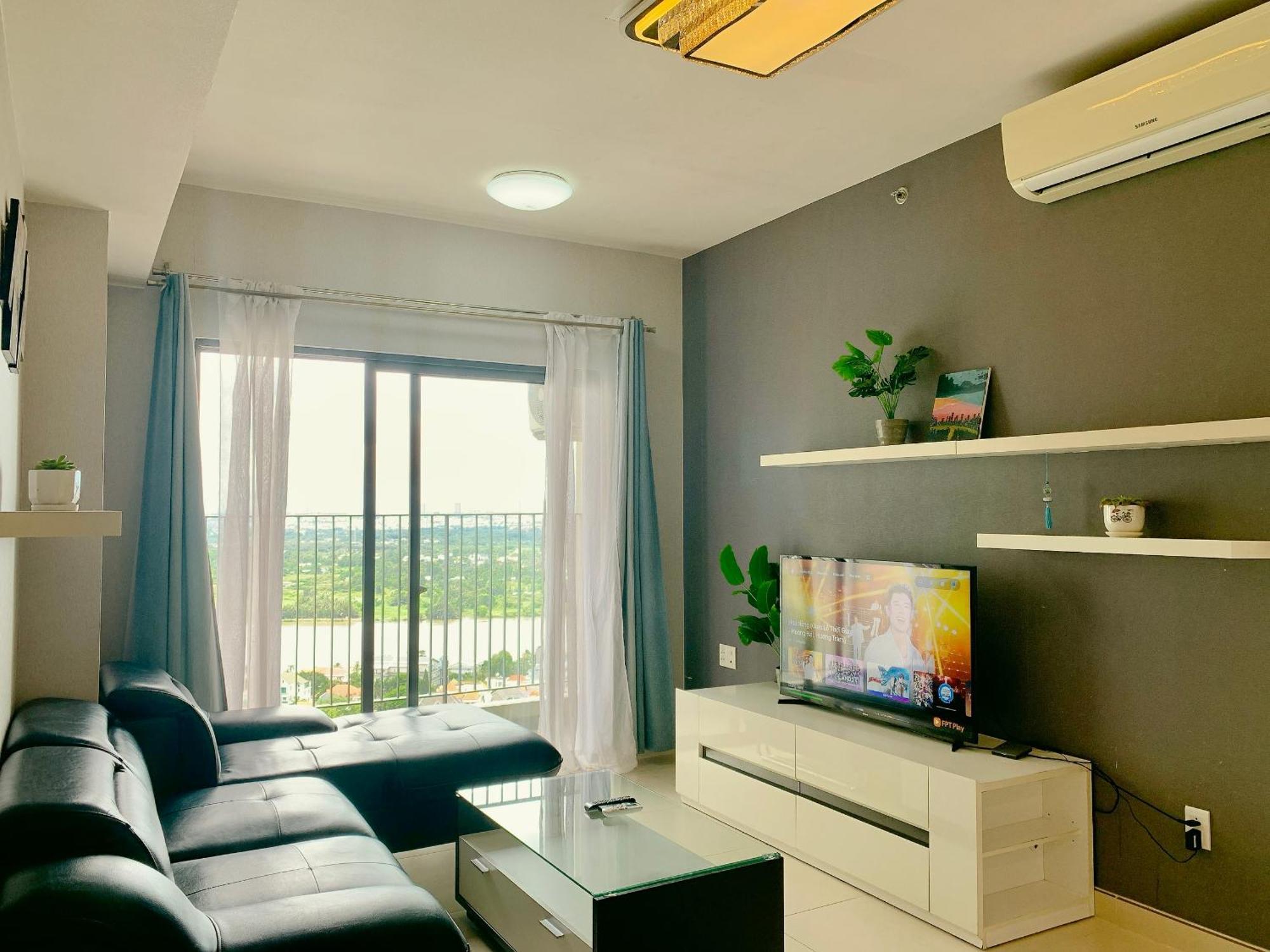 Masteri Thao Dien Comfy #nice Balcony #opening View Apartment