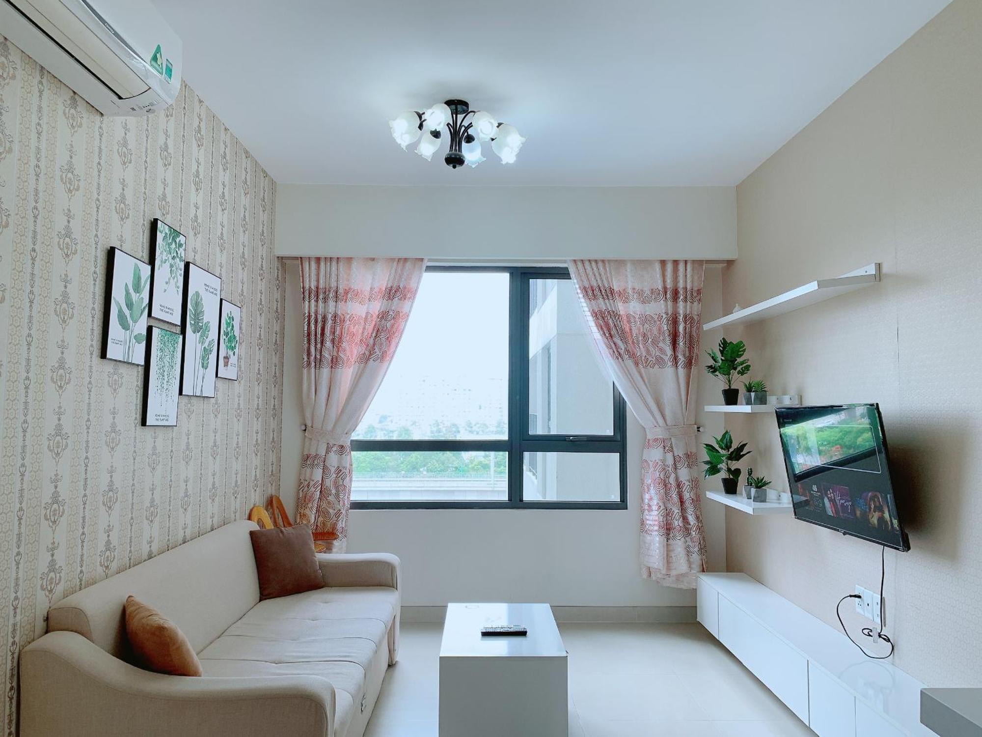 Apartment Masteri Thao Dien Comfy #nice Balcony #opening View