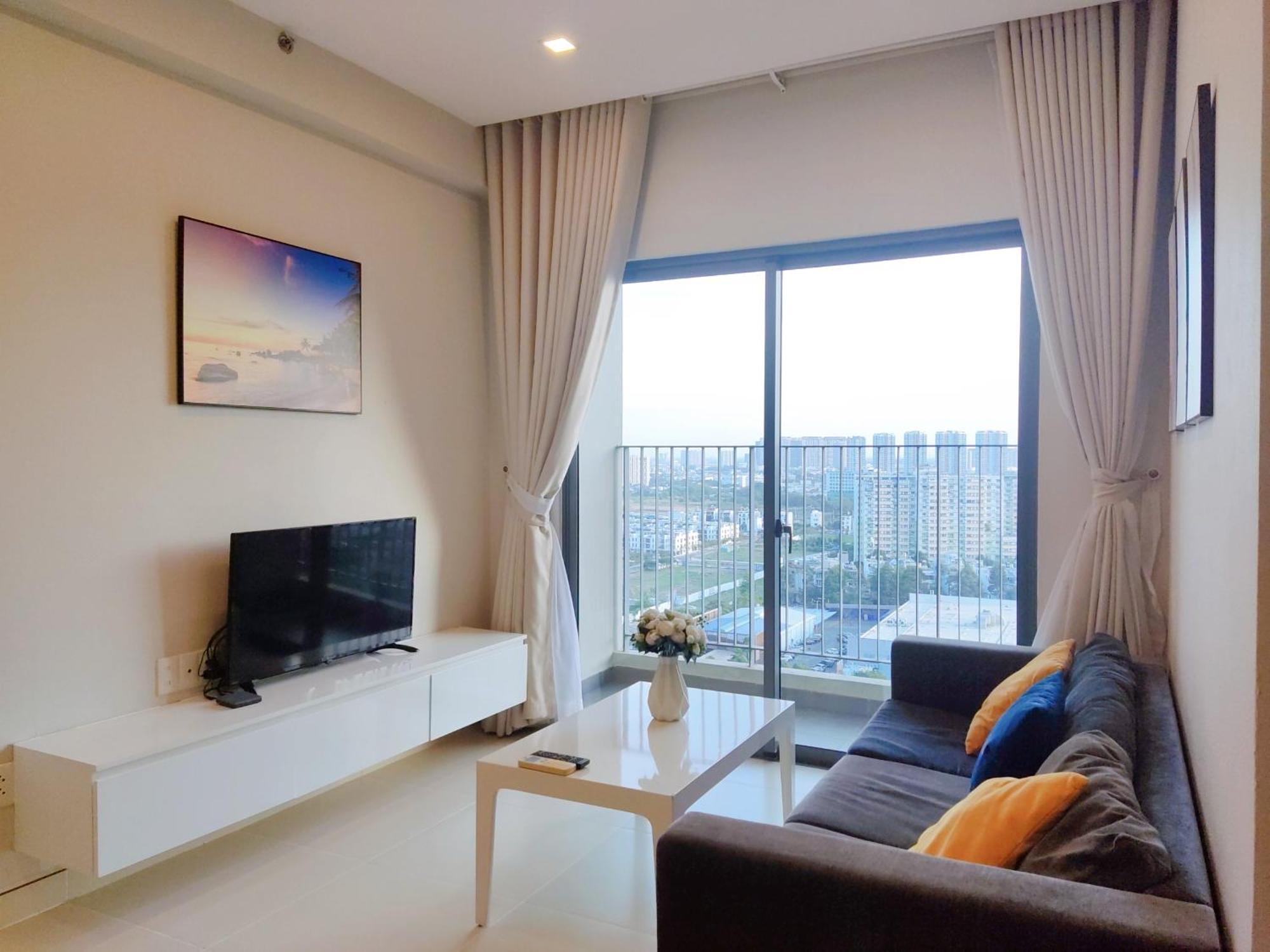 Masteri Thao Dien Comfy #nice Balcony #opening View *