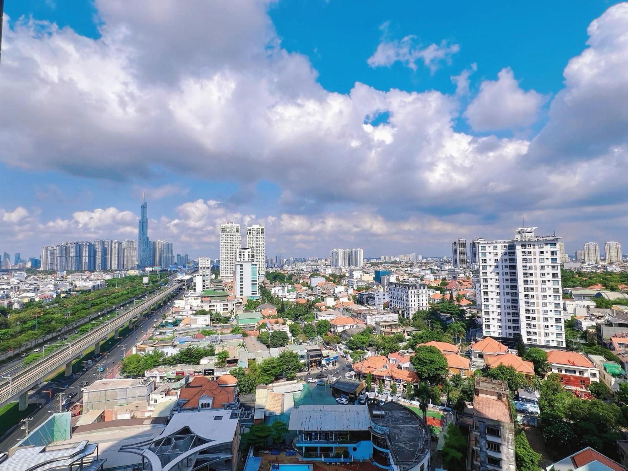 Masteri Thao Dien Comfy #nice Balcony #opening View Ho Chi Minh City