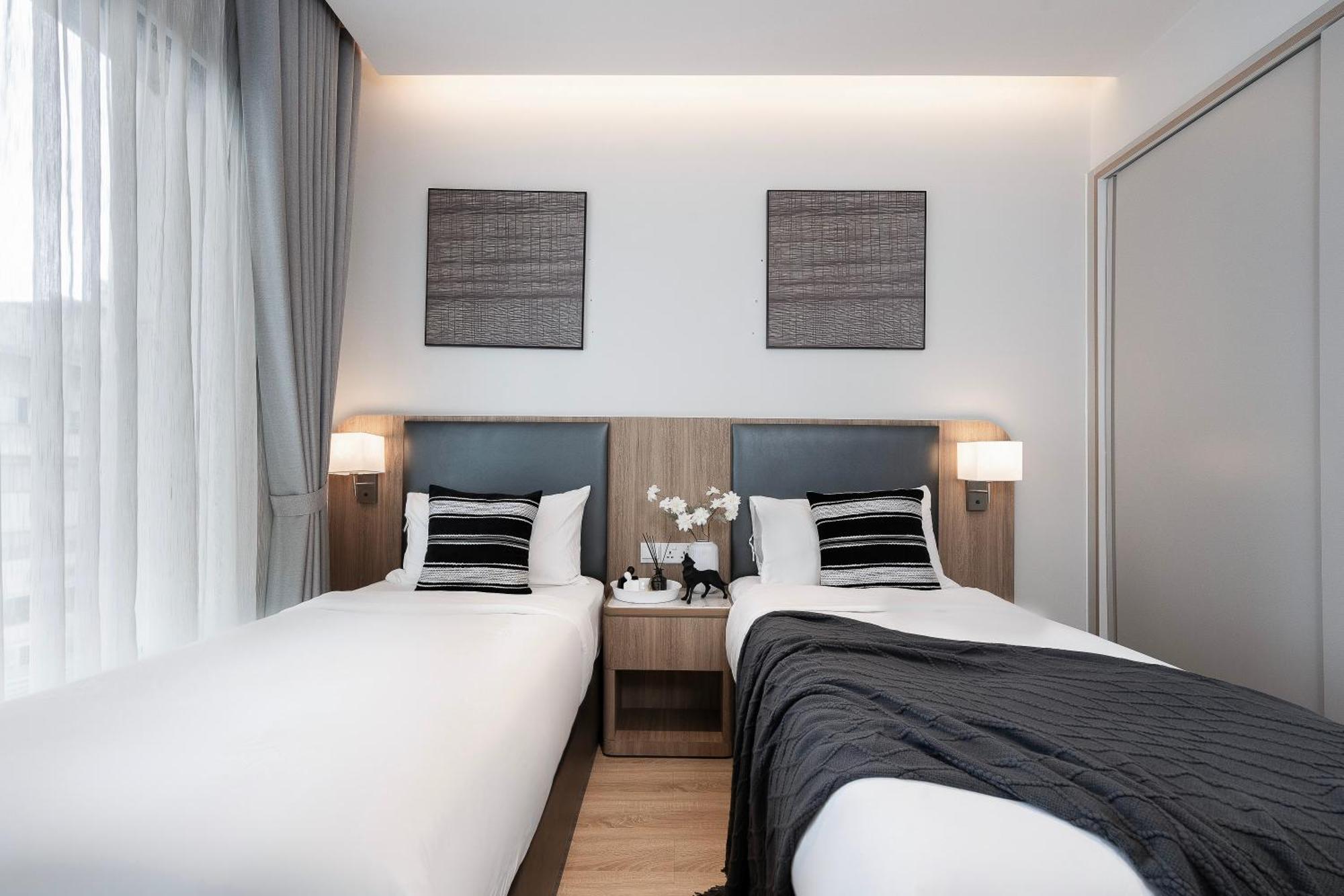 Apartment Modern District 1 2br&3br D1&zenity Outdoor Jacuzzi Pool