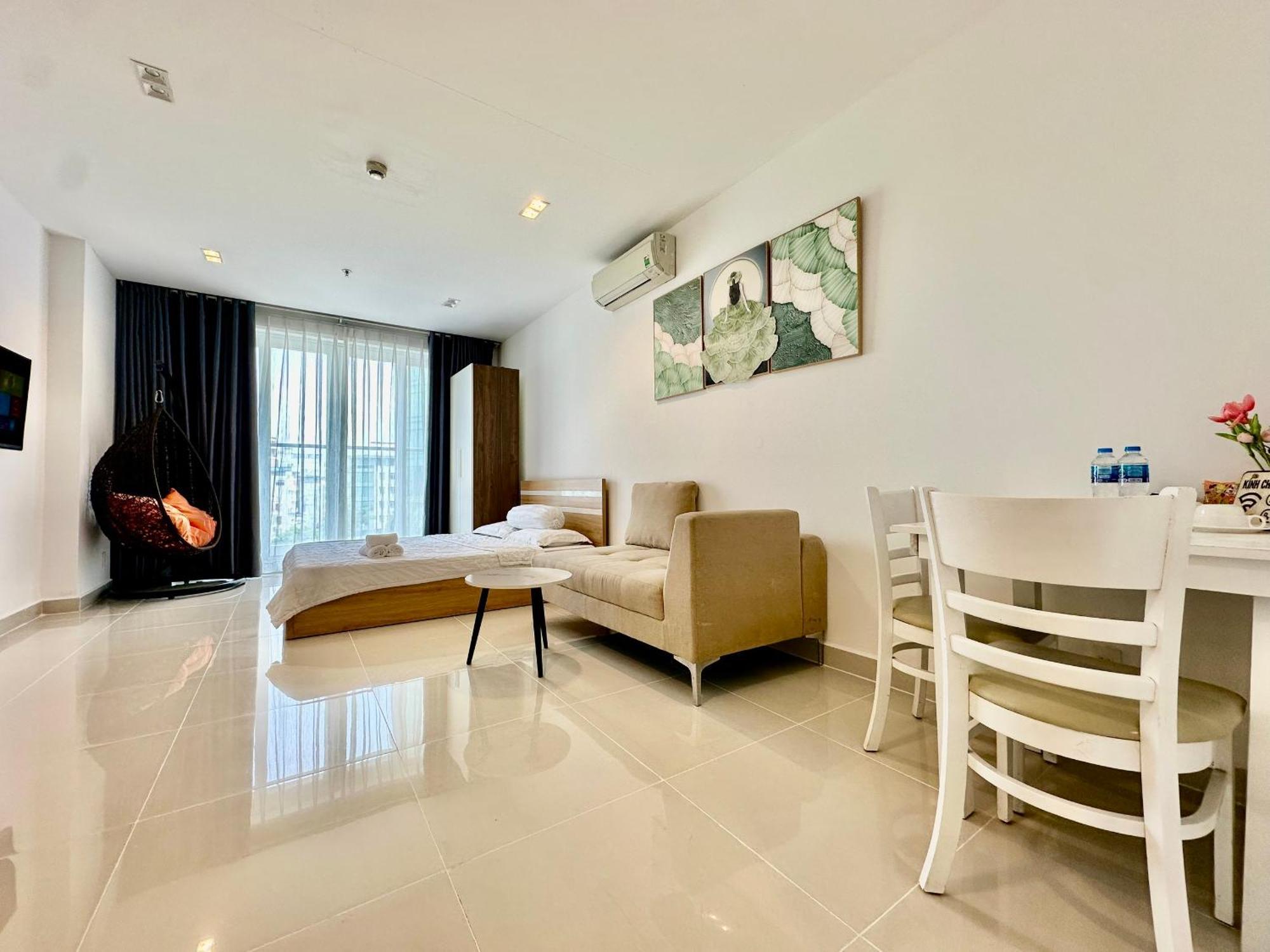 Apartment Teddy At Sky Center Luxury Ho Chi Minh City
